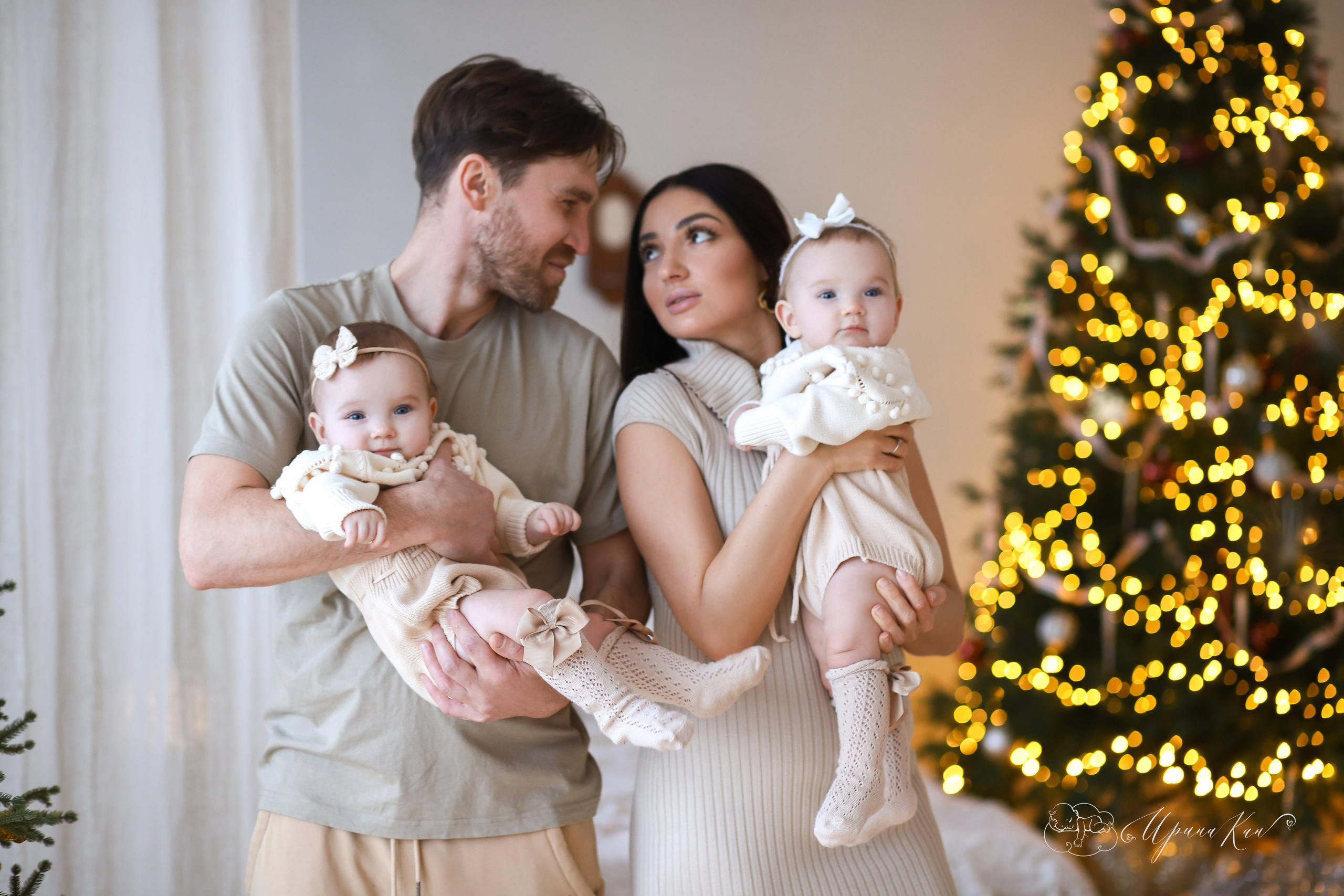 Новогодние фотосессии. Ирина Кан Фотограф новорожденных в Екатеринбурге