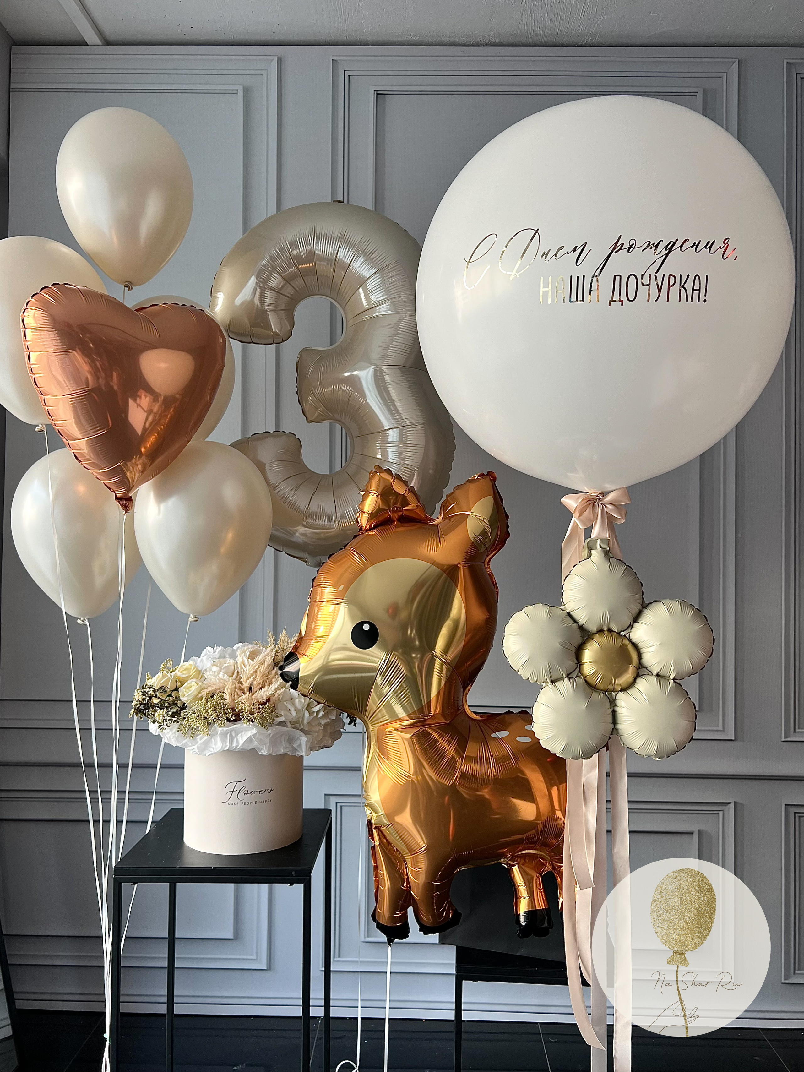 Шары для ребенка (девочка). Воздушные шары с гелием в Донецке
