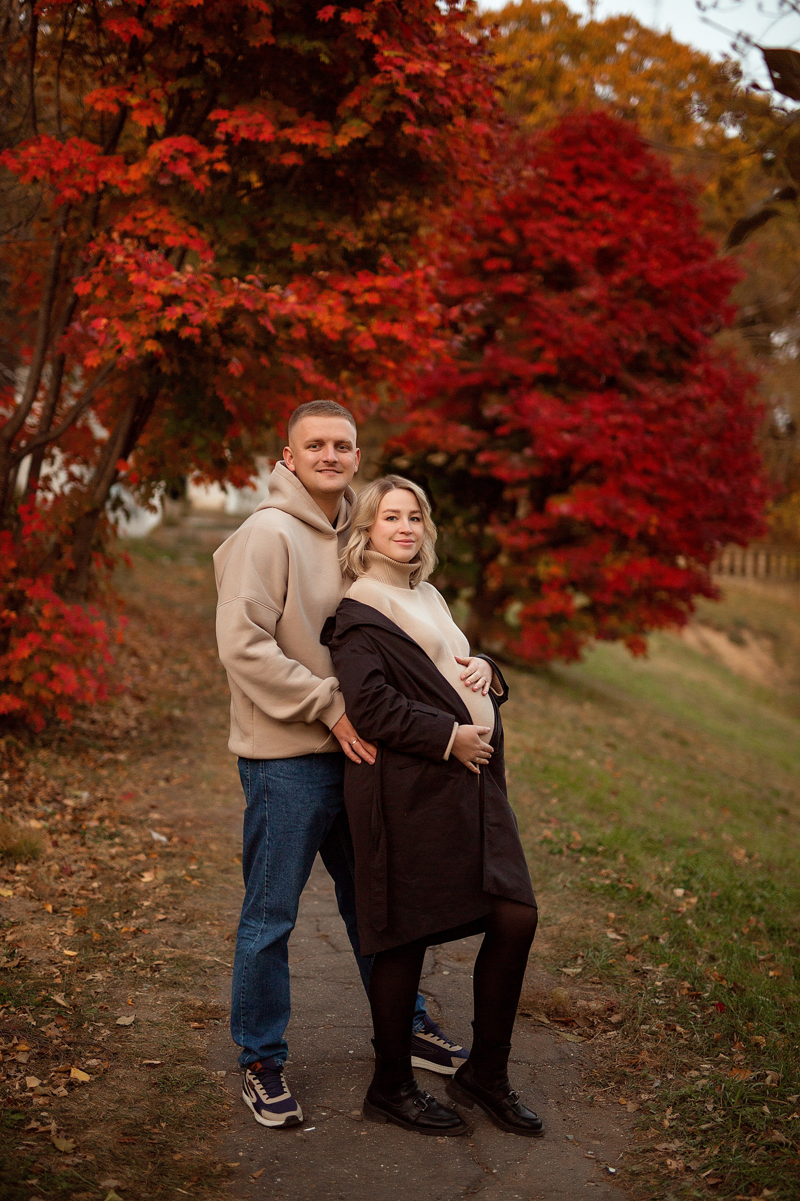 Богдан и Ольга в ожидании малыша. Людмила Далидович топовый семейный фотограф Находка/Владивосток