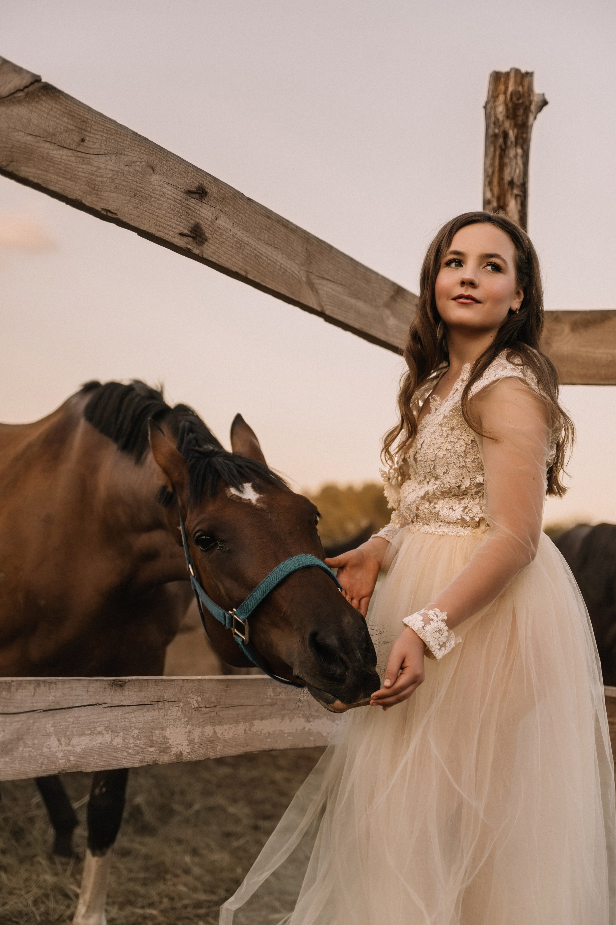 Евгения. Фотосессия с лошадьми. Семейный фотограф в Белгороде Амелина Алина