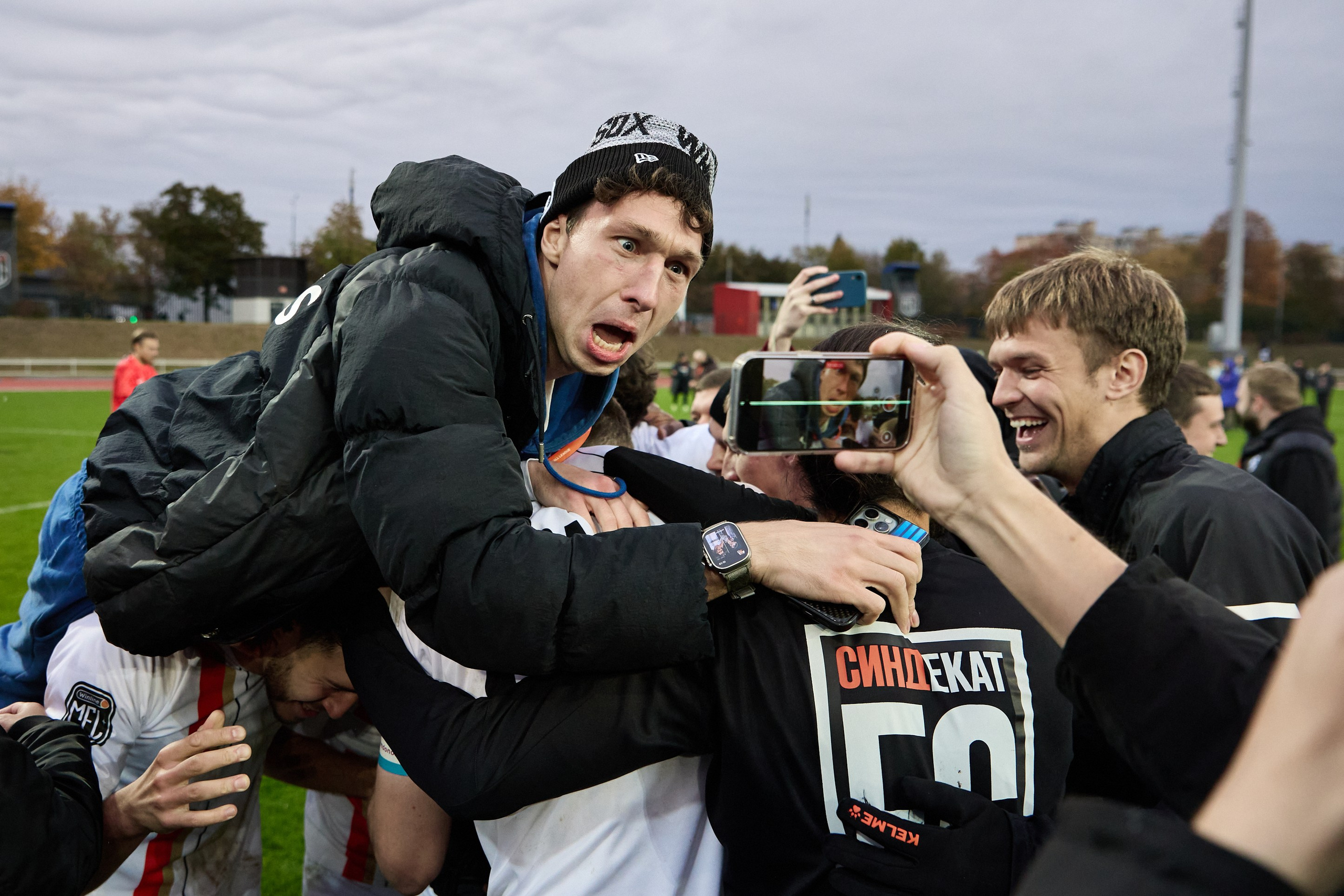 ФК «СиндЕкат» в Кубке Медиалиги 2025. Фотограф Иван Косарев