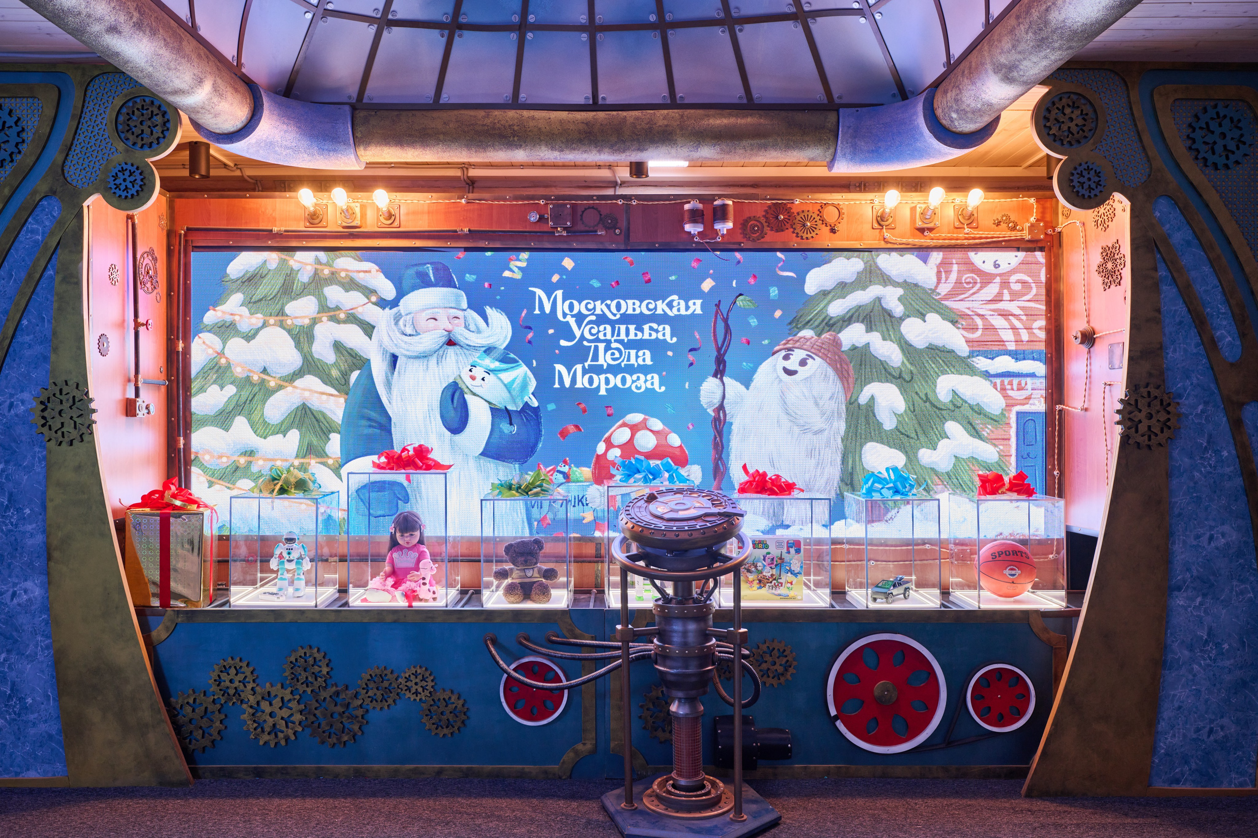 Интерьеры Усадьбы Деда Мороза. Никита Хохловский фото и видео продакшн