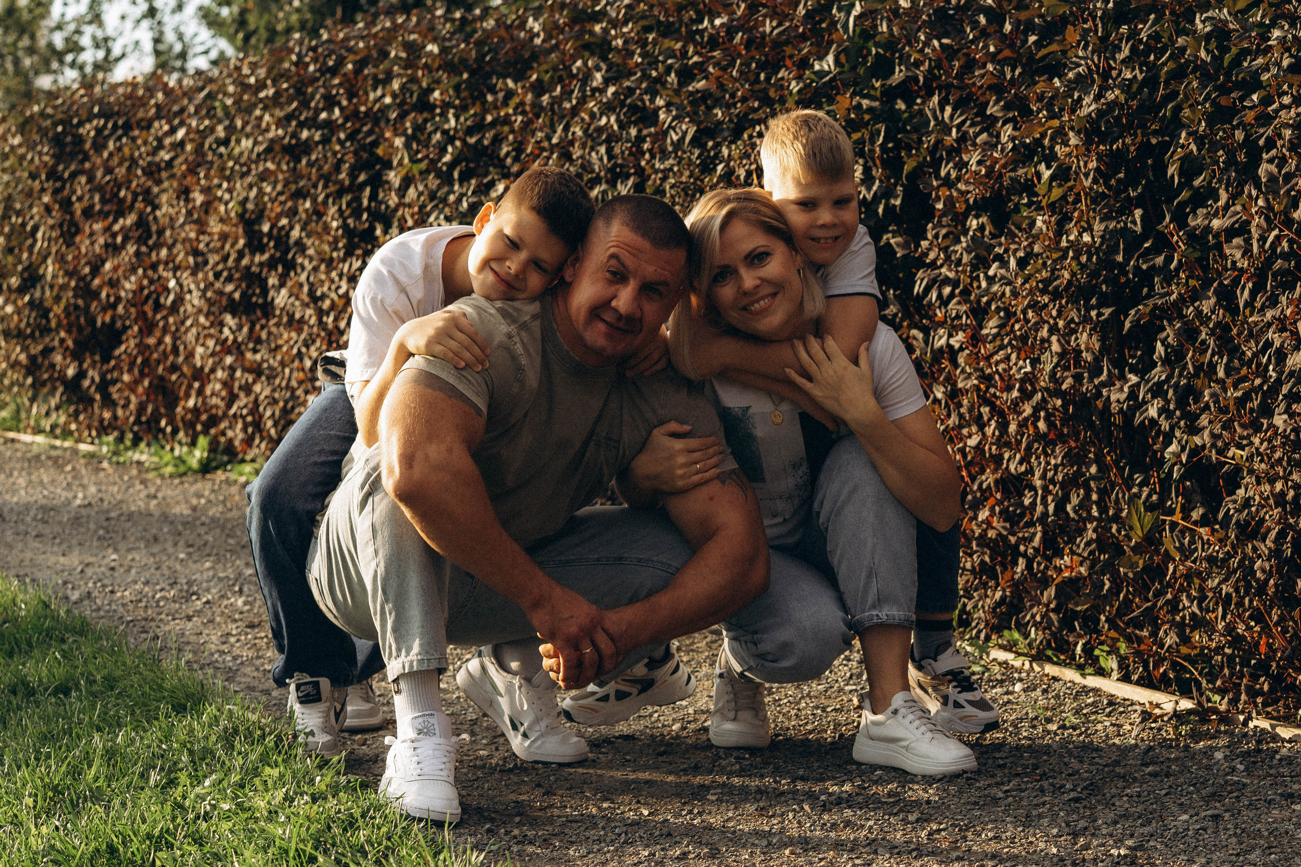 Семейная сьемка в парке. Фотограф Екатеринбург Кокшарова Александра