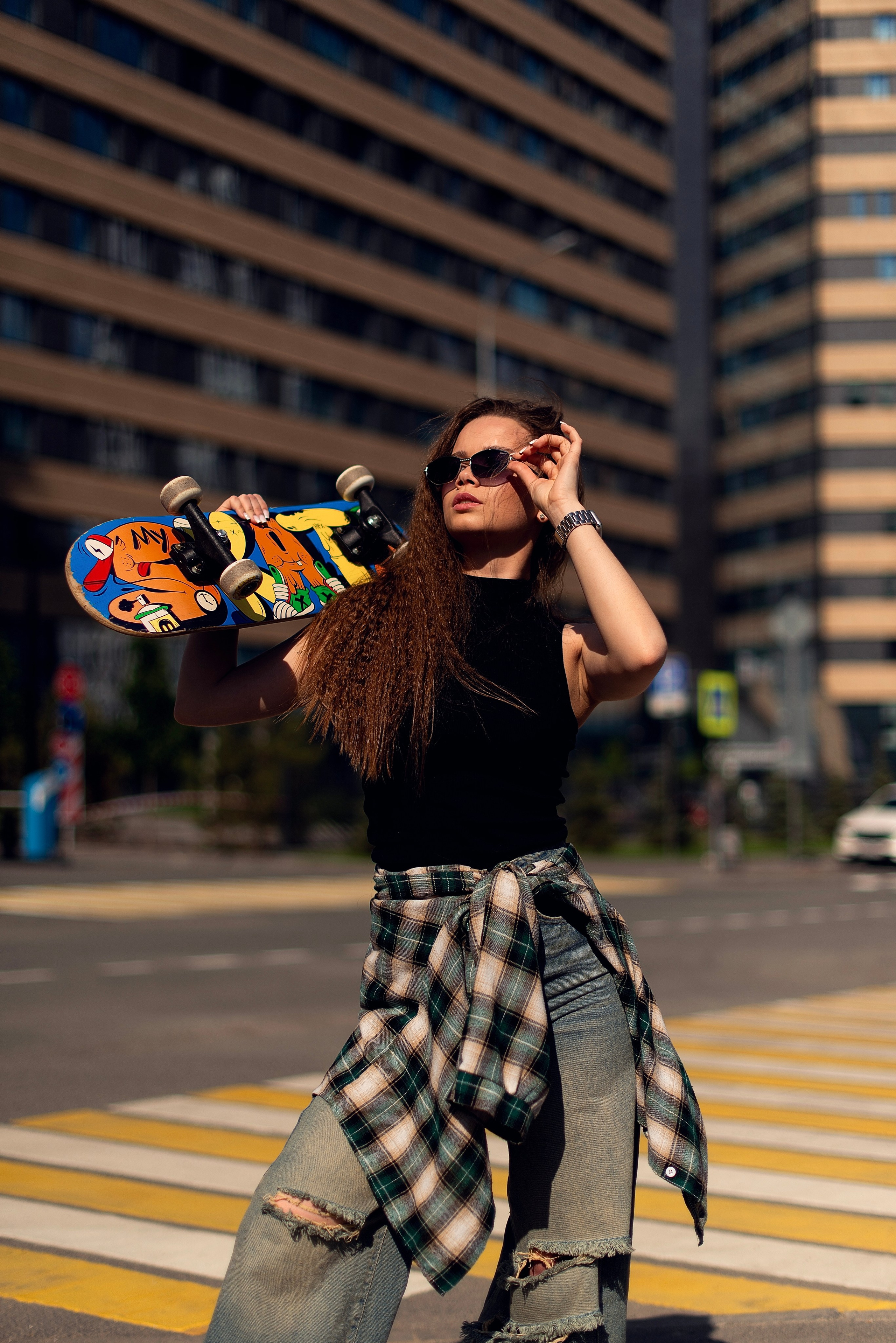 На скейтборде. Семейный и детский фотограф в Казани Виктория Мерхи