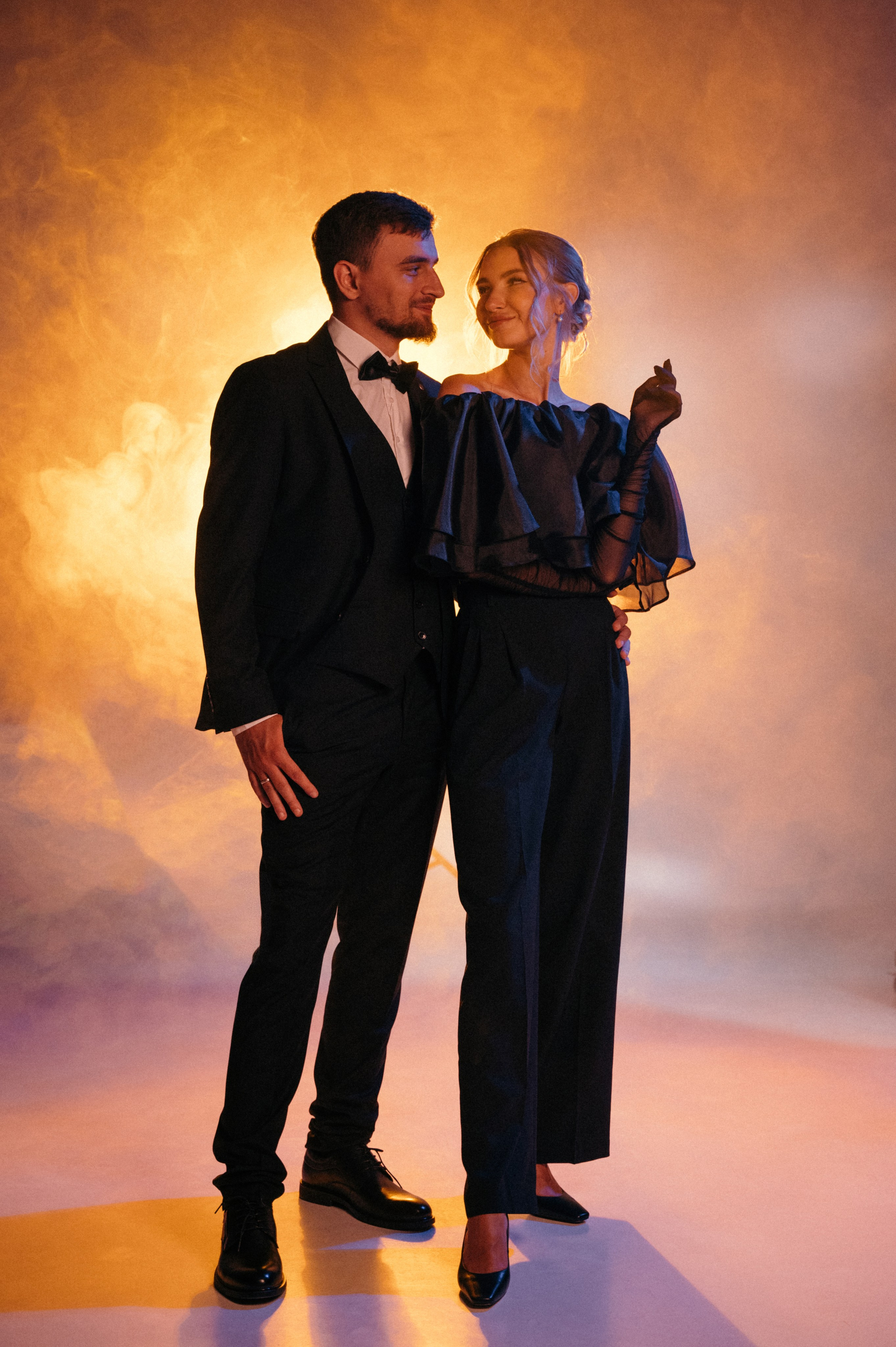 Снег. Свечи. Романтика. Свадебный фотограф Константинова Елена