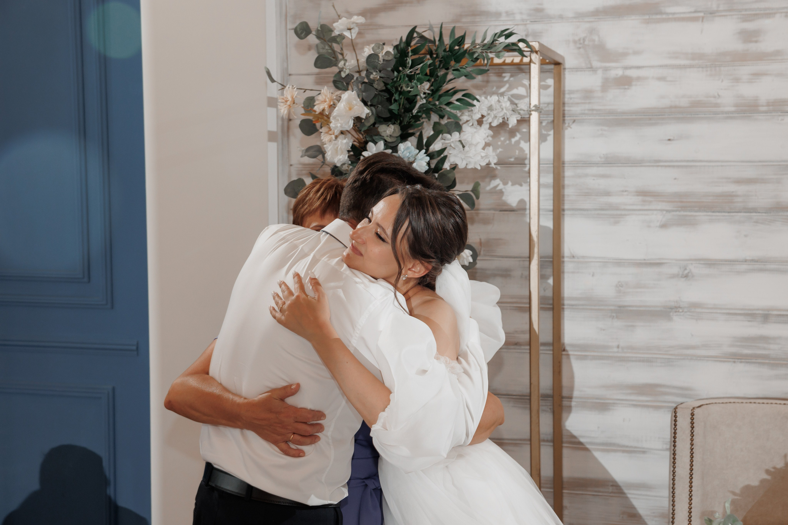 Полина и Дмитрий, загородный клуб «Барин», ЗАГС в г. Пушкино. Свадебный и репортажный фотограф (Москва, Королев и другие)