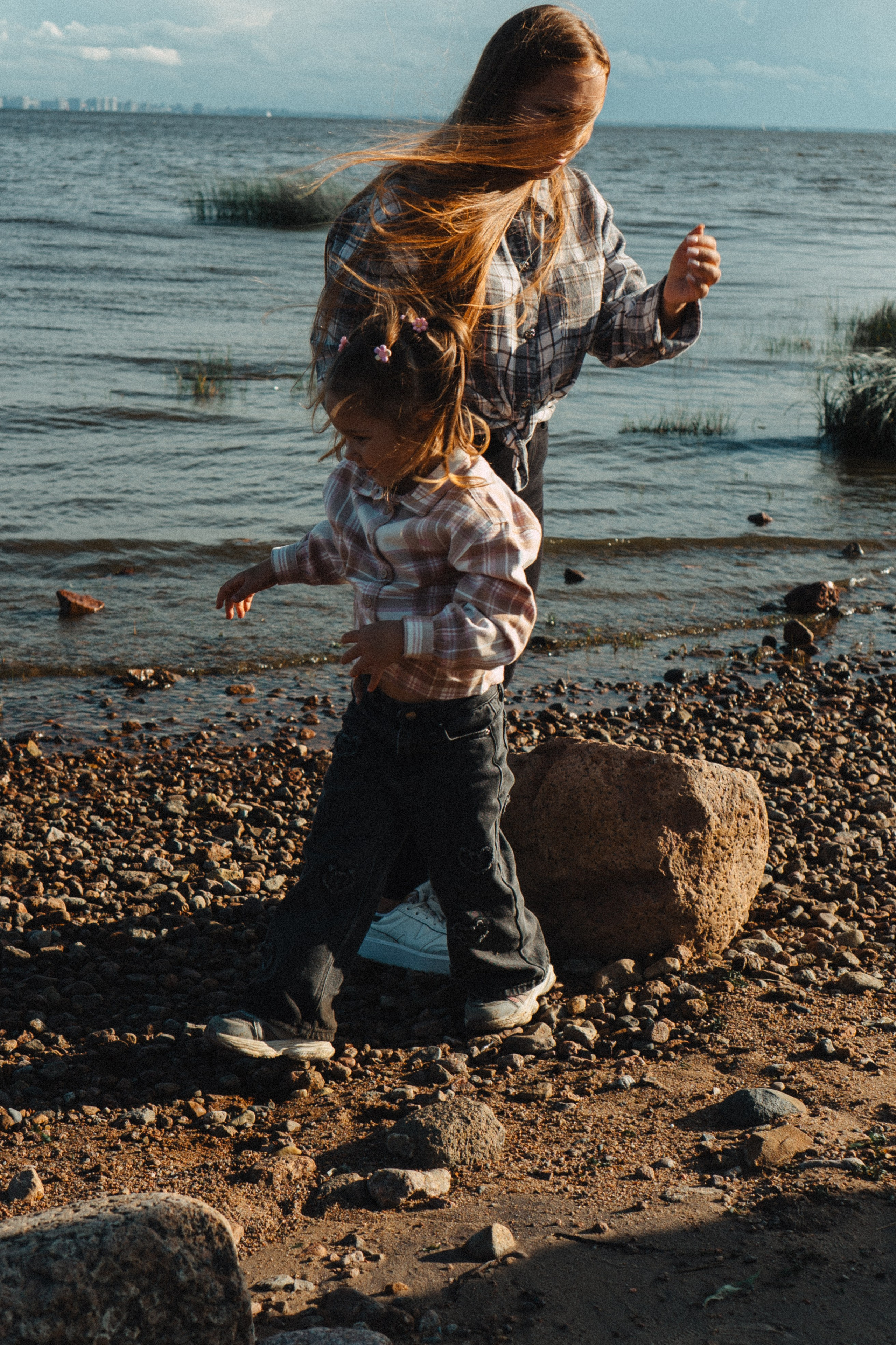 МАМА И ДОЧКА НА ФИНСКОМ ЗАЛИВЕ. Профессиональный фотограф, Санкт-Петербург — Виктория Богомолова