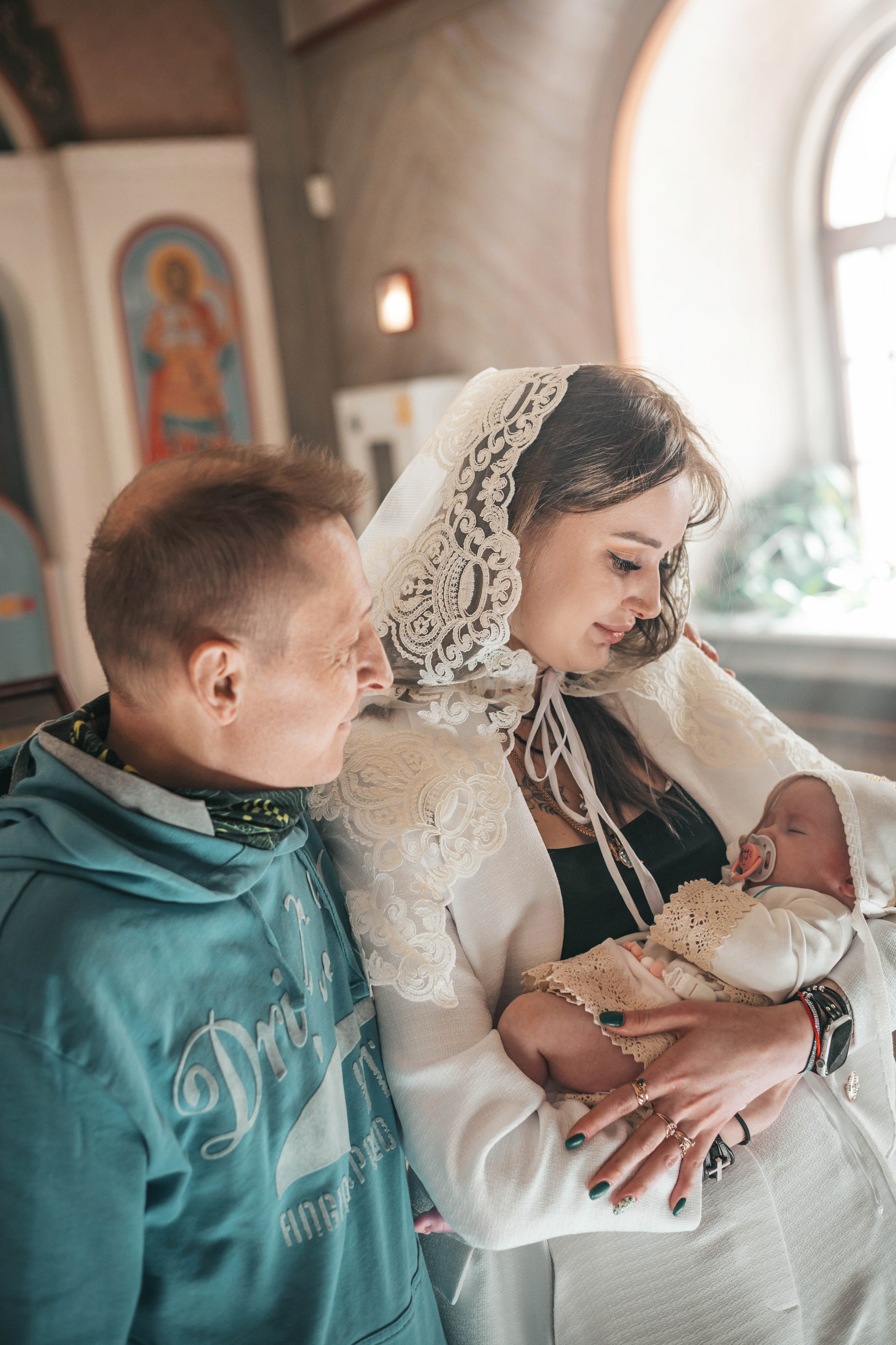 КРЕЩЕНИЕ. Фотосессия новорожденных в Москве и Московской области