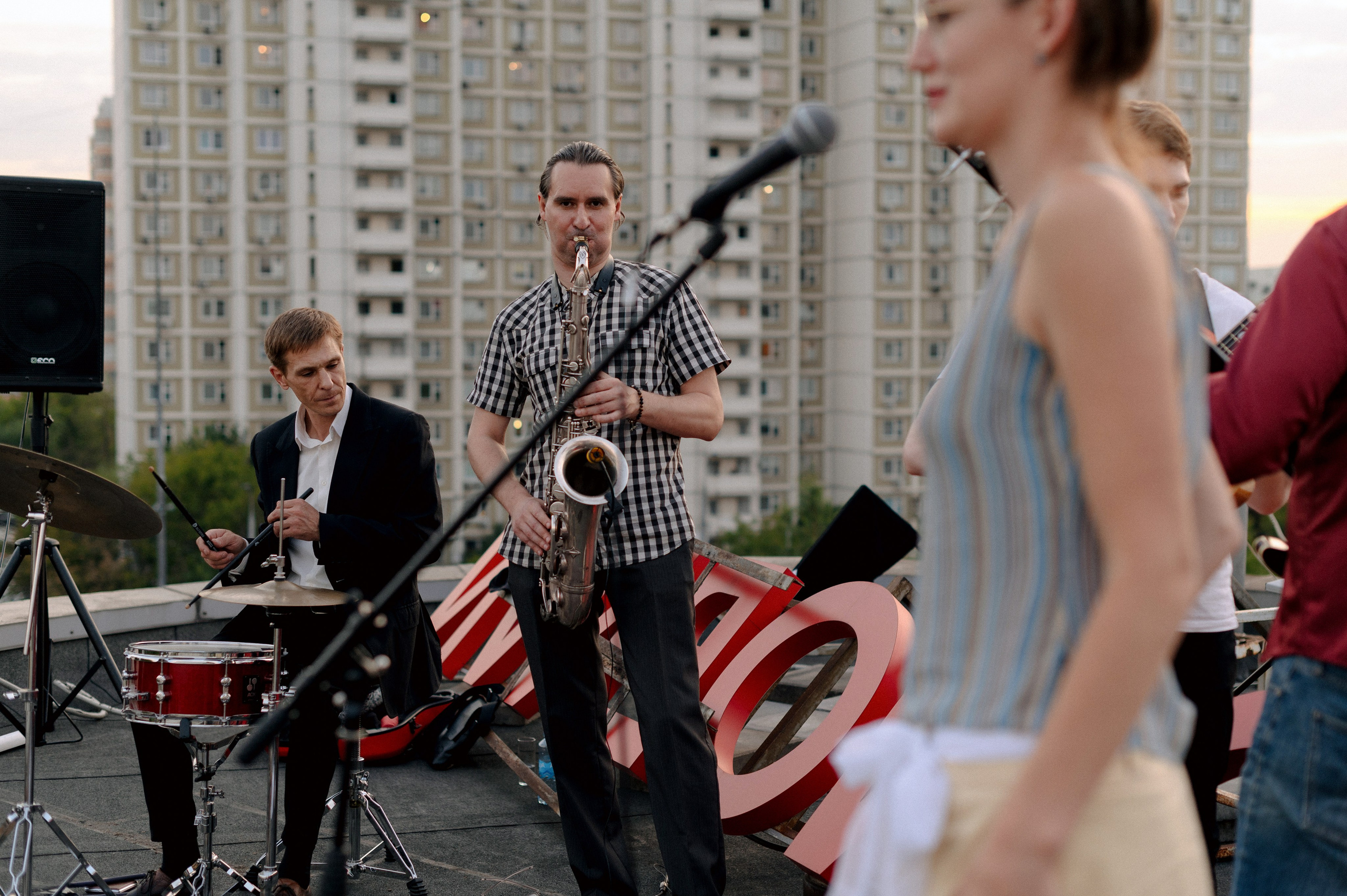 ДЖАЗ НА КРЫШЕ. Шашкова Вероника / Свадебный и семейный фотограф Москва и Ярославль