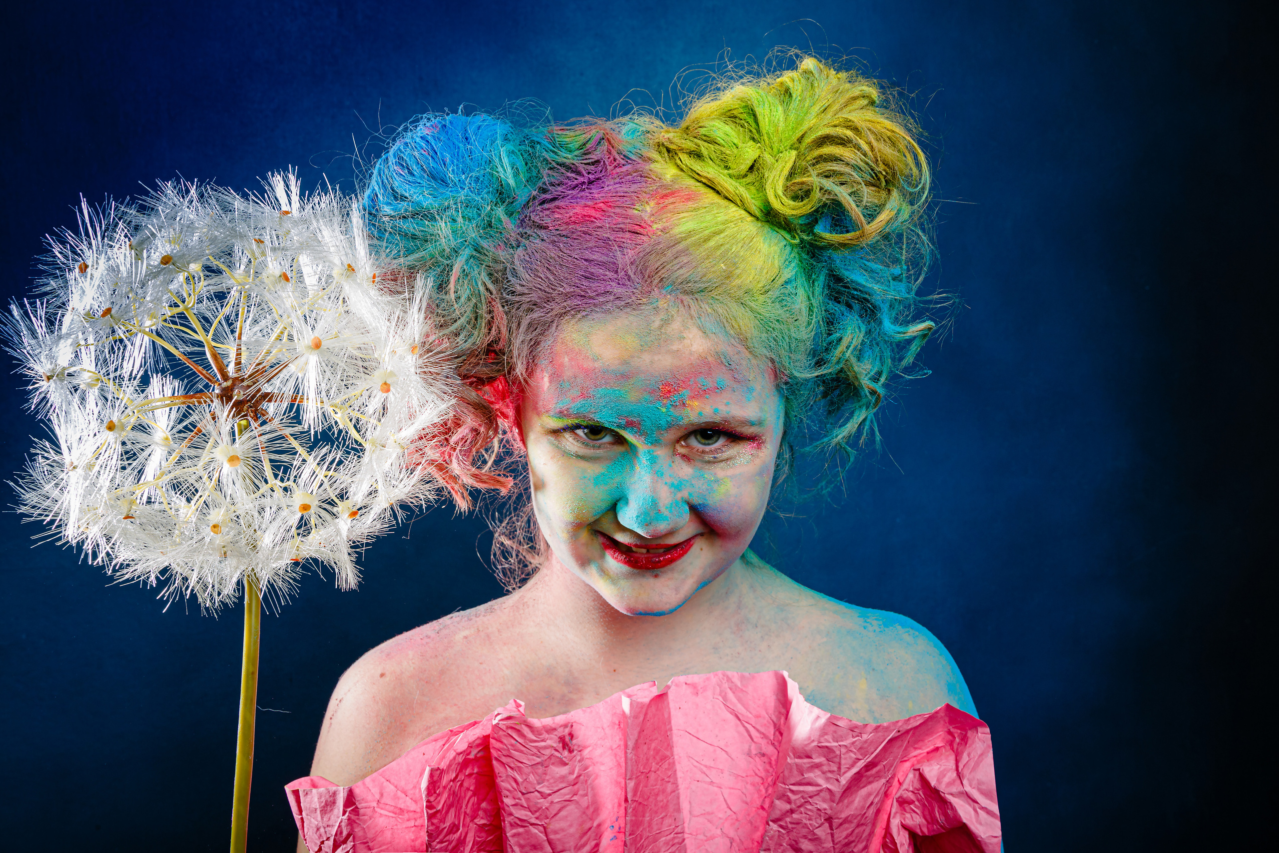 Краски Холи. Фотограф Наталия Позднякова