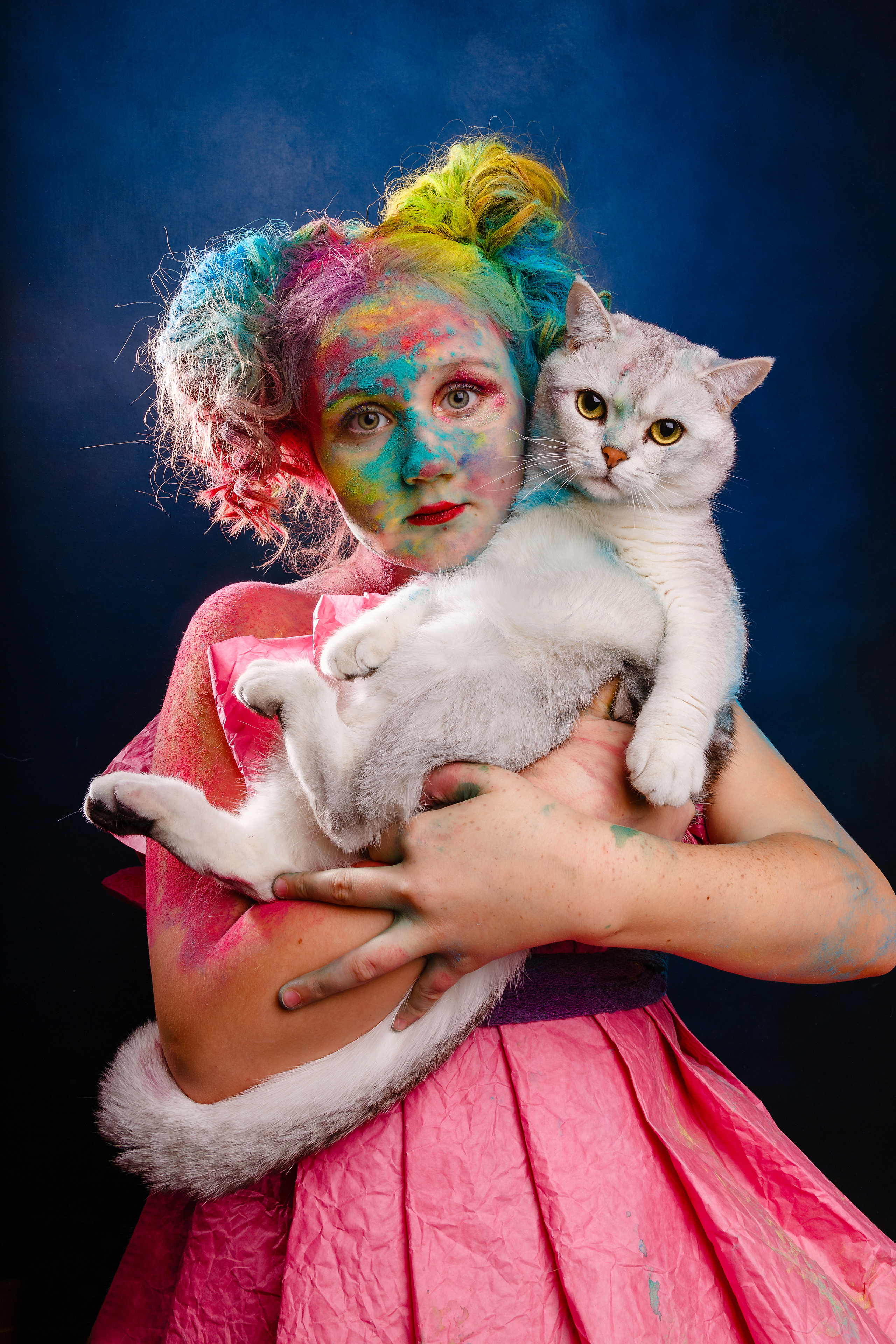 Краски Холи. Фотограф Наталия Позднякова