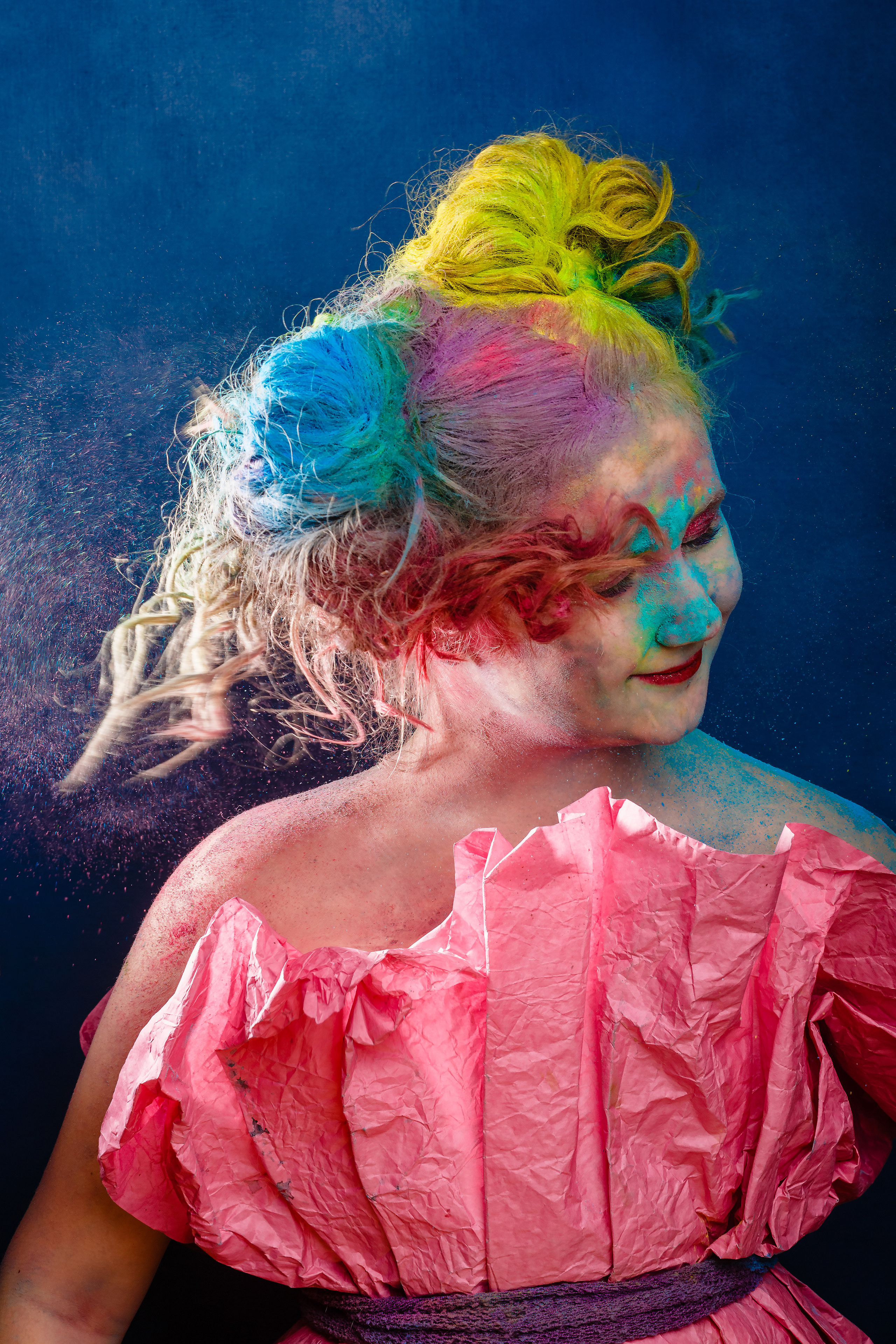 Краски Холи. Фотограф Наталия Позднякова