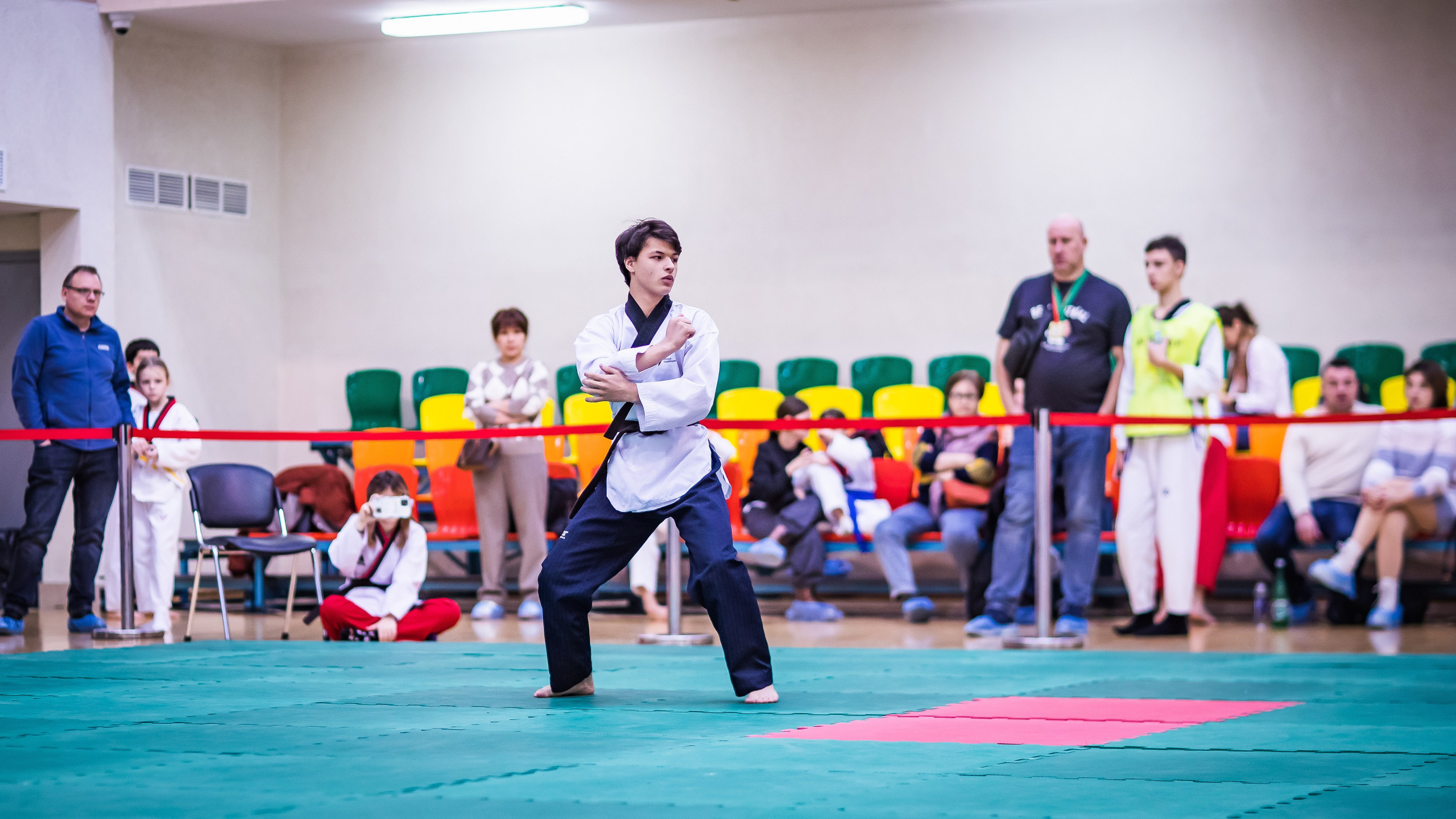 Турнир Федерации детского тхэквондо России по дисциплине ПХУМСЭ. Спортивный фотограф Максим Серегин