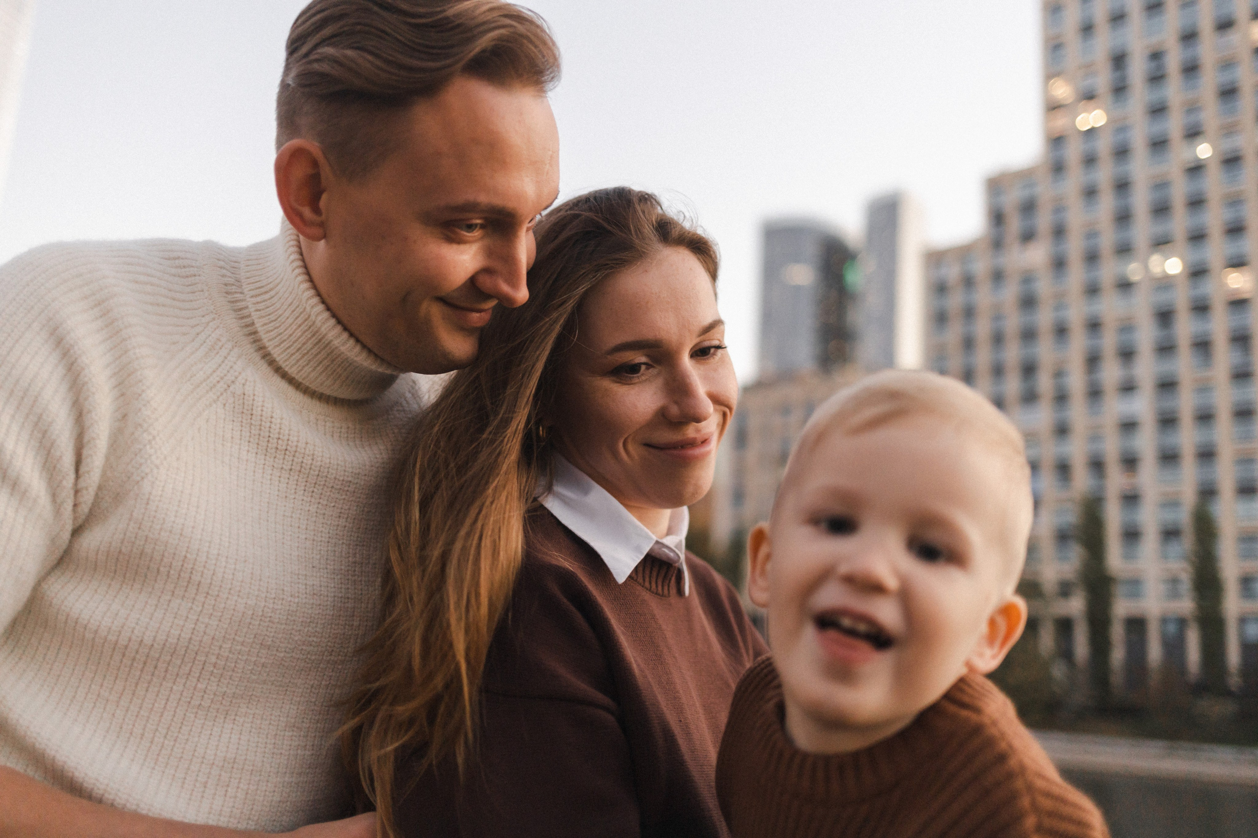 Илья, Марина и Максим. Семейный фотограф в Москве