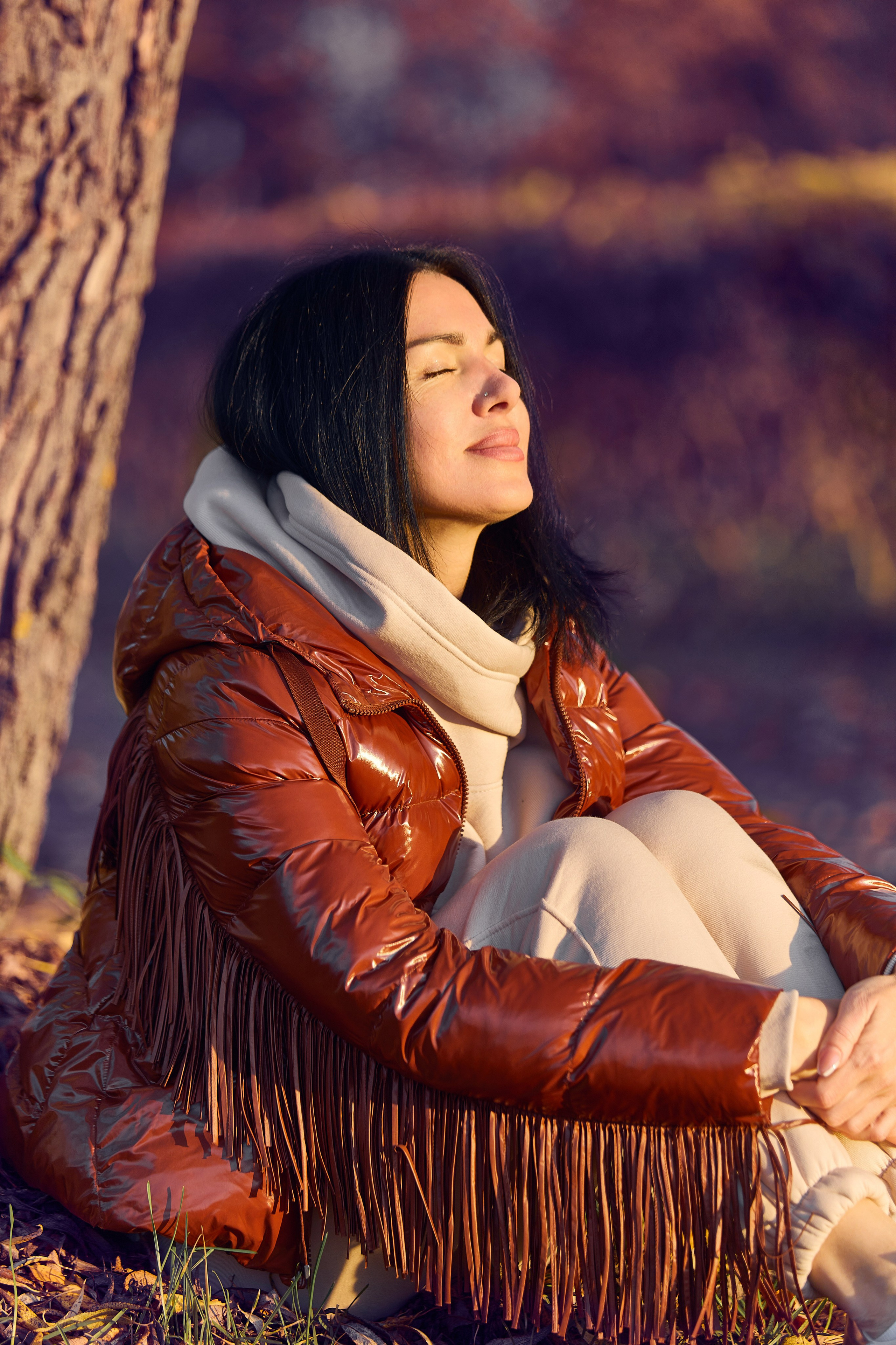 Юля Портрет — парк победы. Фотограф Михаил Коган — Москва 89267284460