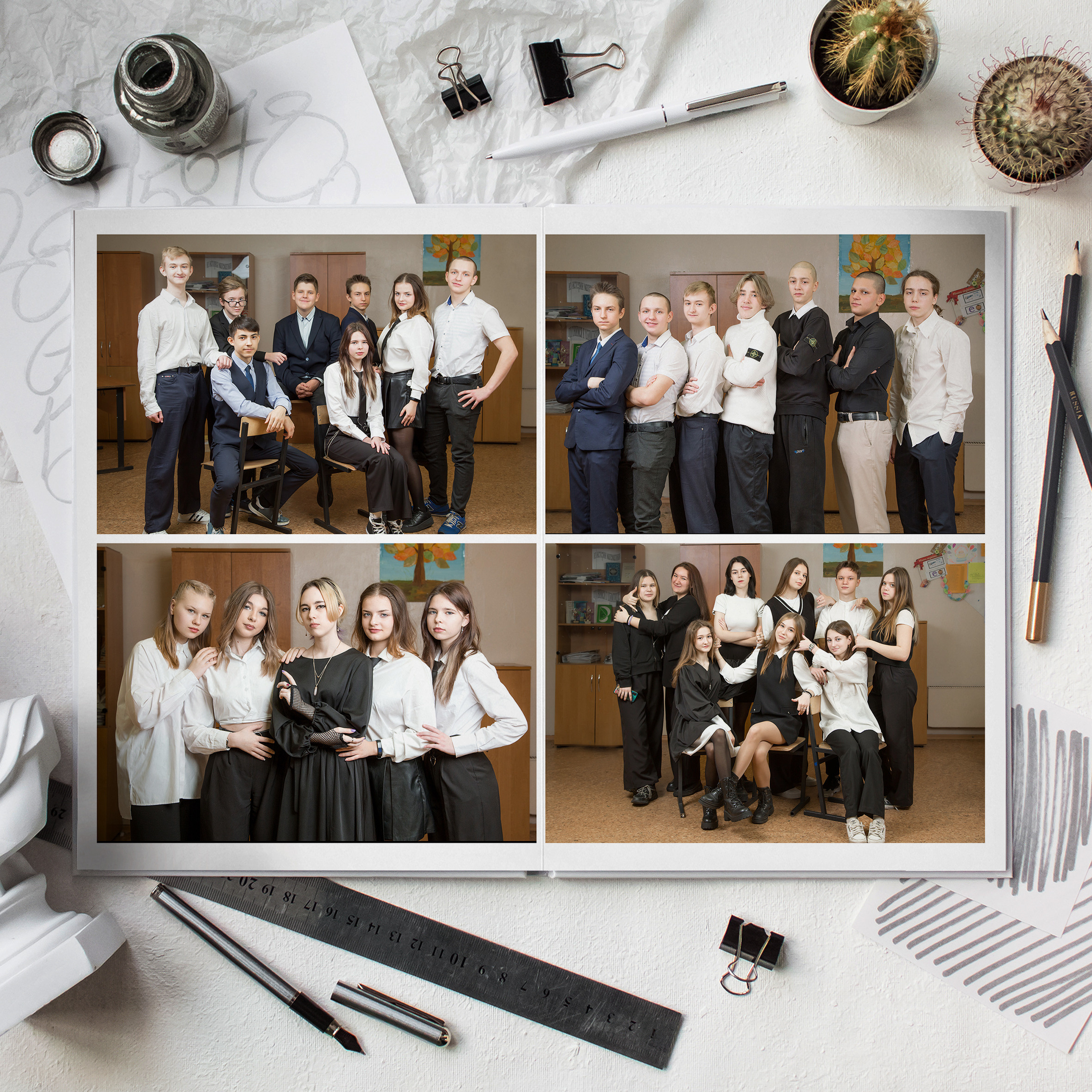 На каждом снимке всегда два человека: фотограф и зритель