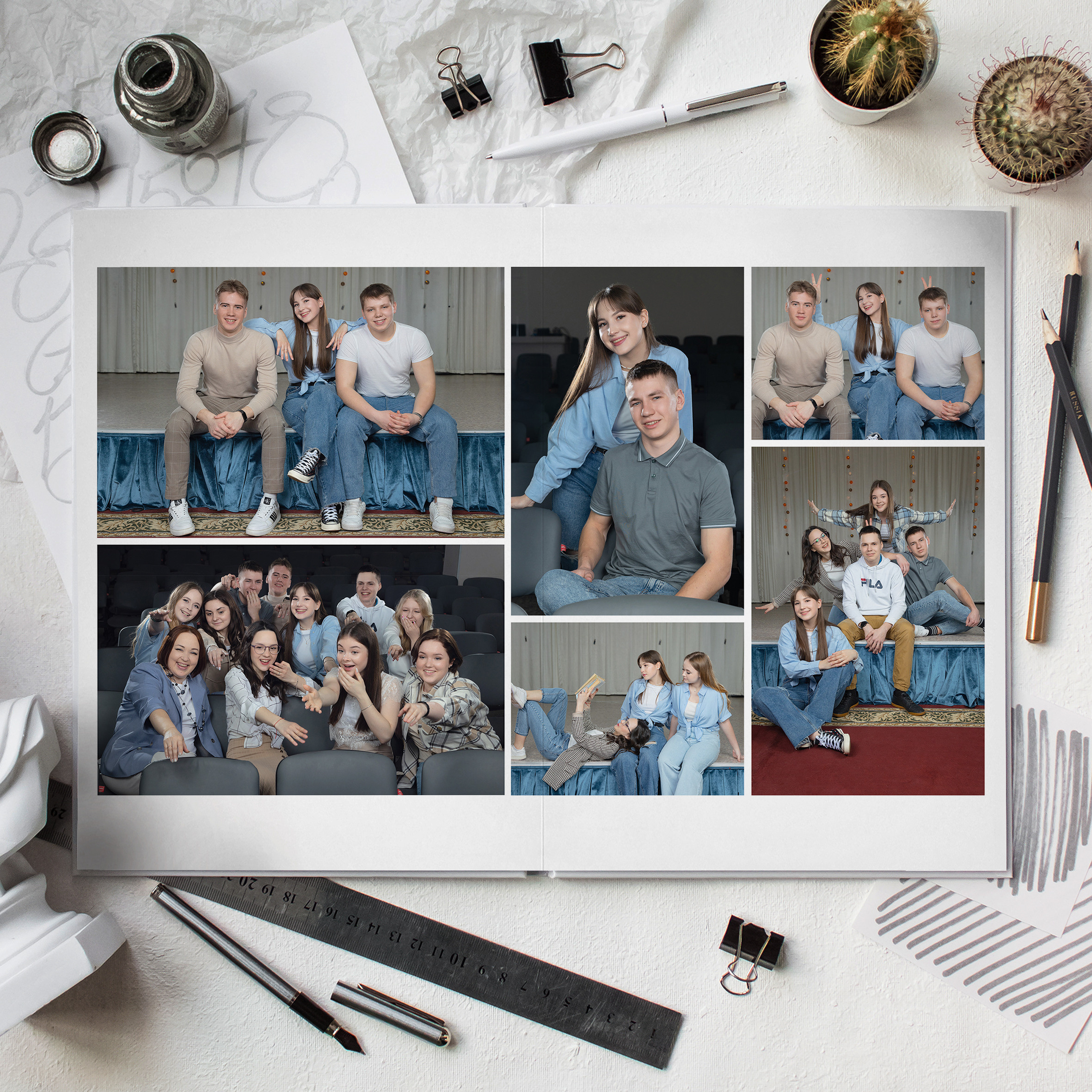 На каждом снимке всегда два человека: фотограф и зритель