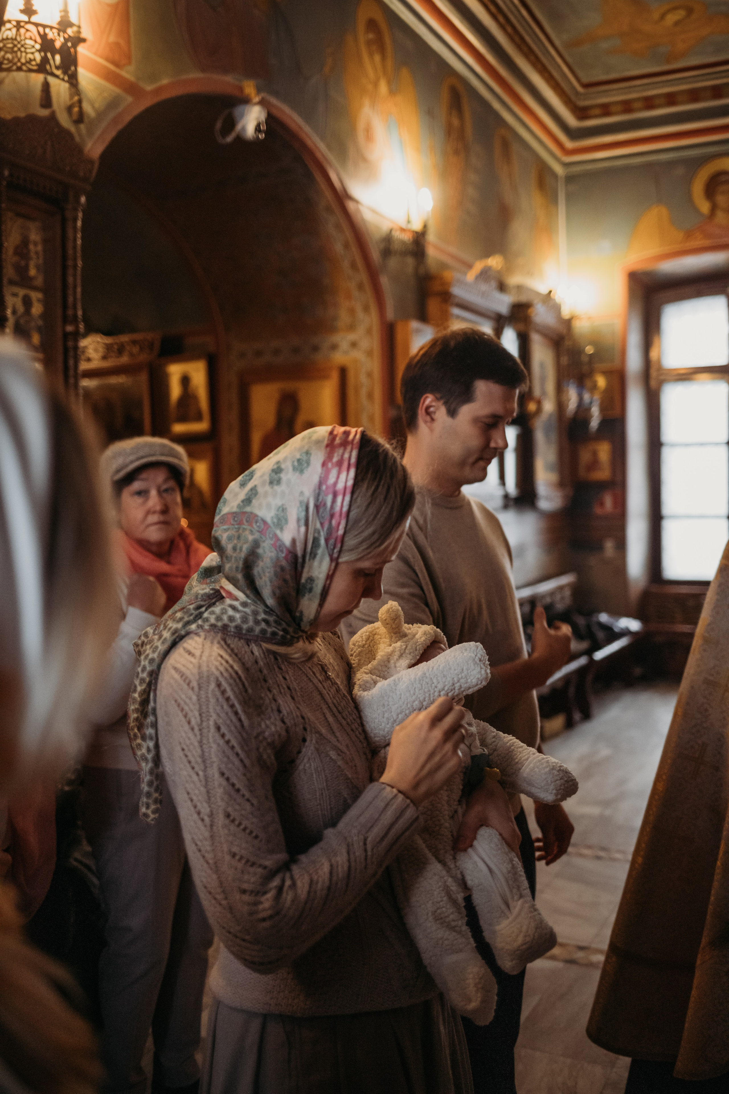 Крещение Тимофея. Семейный и детский фотограф в Москве Александра Нараевская