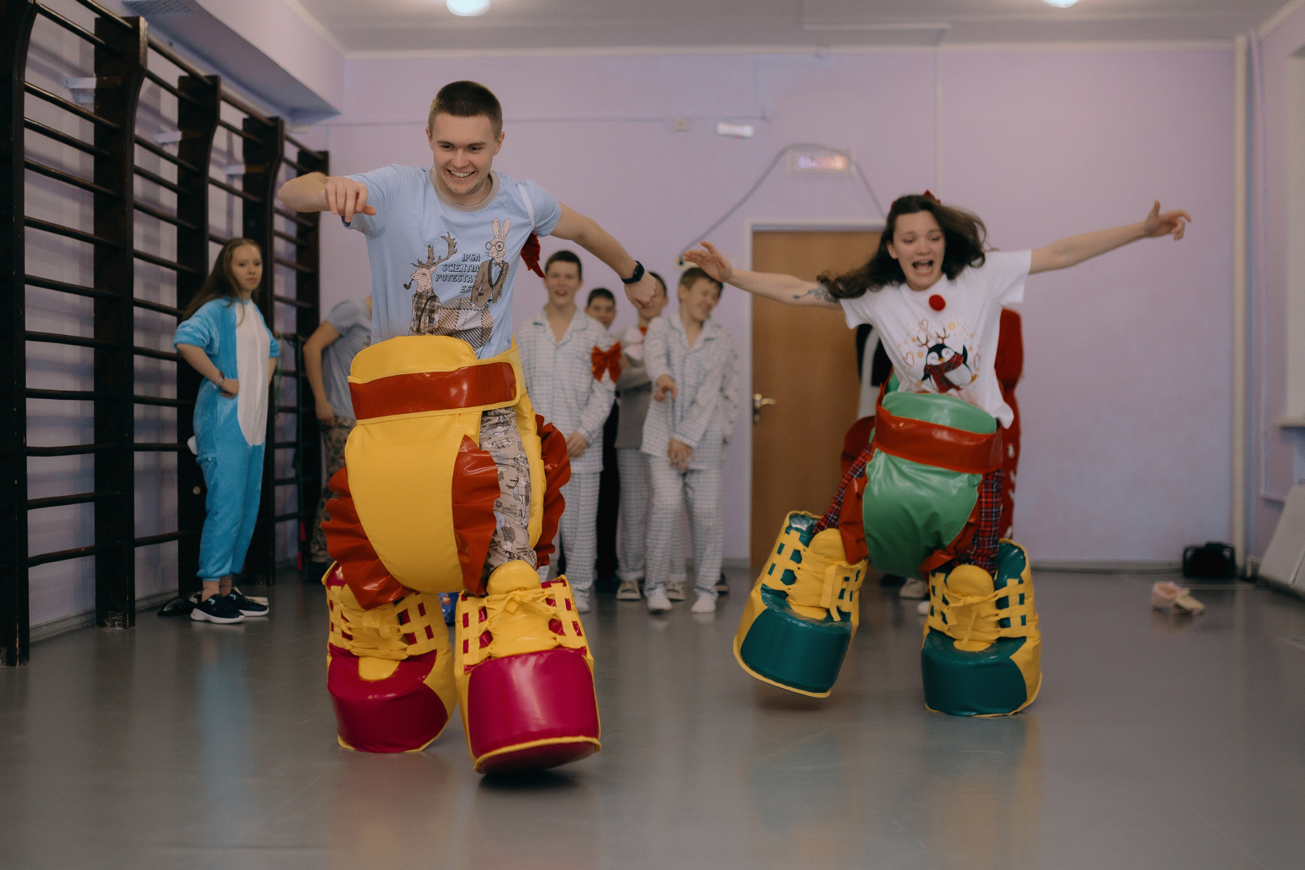 Пижамная вечеринка в школе-интернате № 5 // 27.12.2024. Денис Прохоров Фотограф в г. Магнитогорск