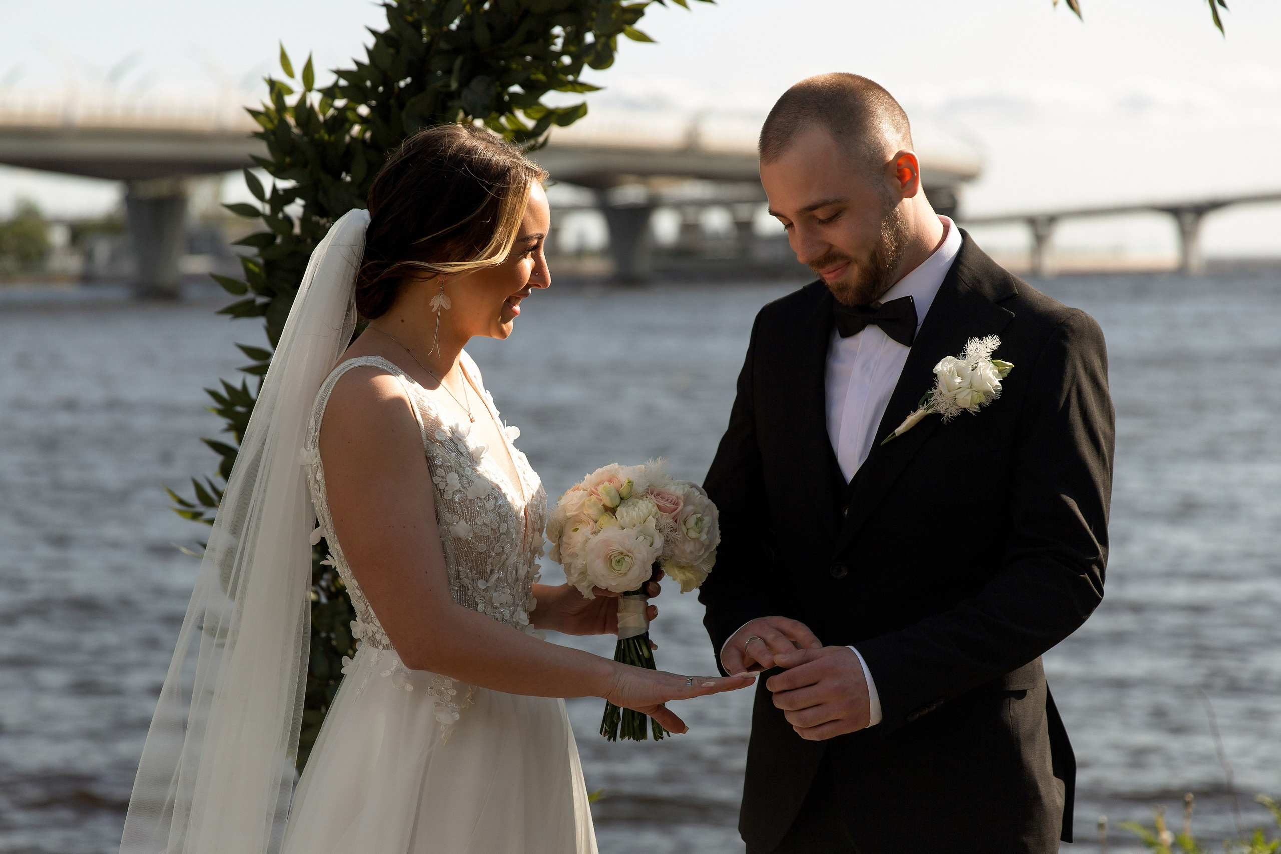Свадебная фотосессия Дианы и Олега. Свадебный и портретный фотограф в Санкт-Петербурге Надежда Чечулина