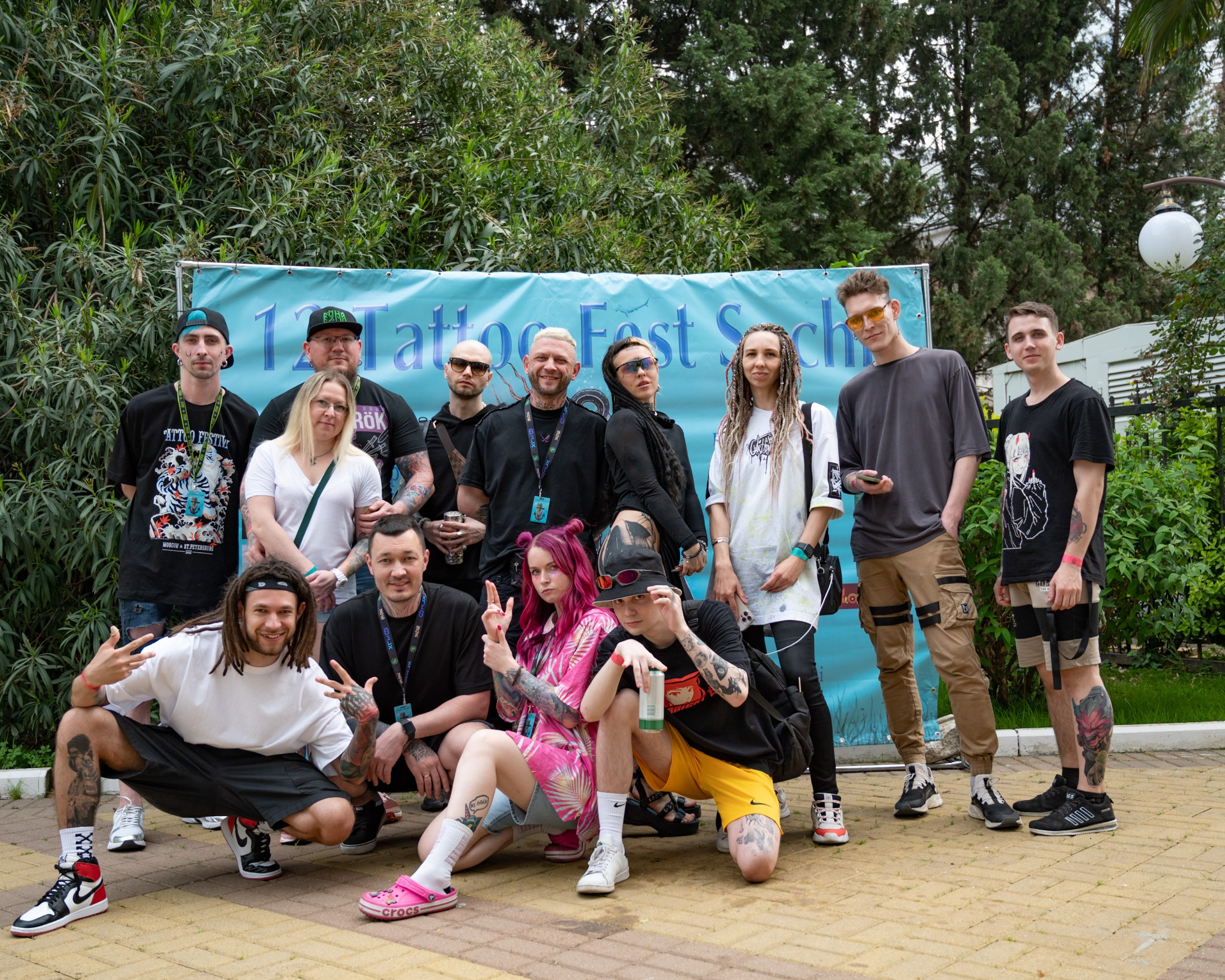 12 Tattoo Fest Sochi 2024. Фотографирую счастливых людей в Сочи