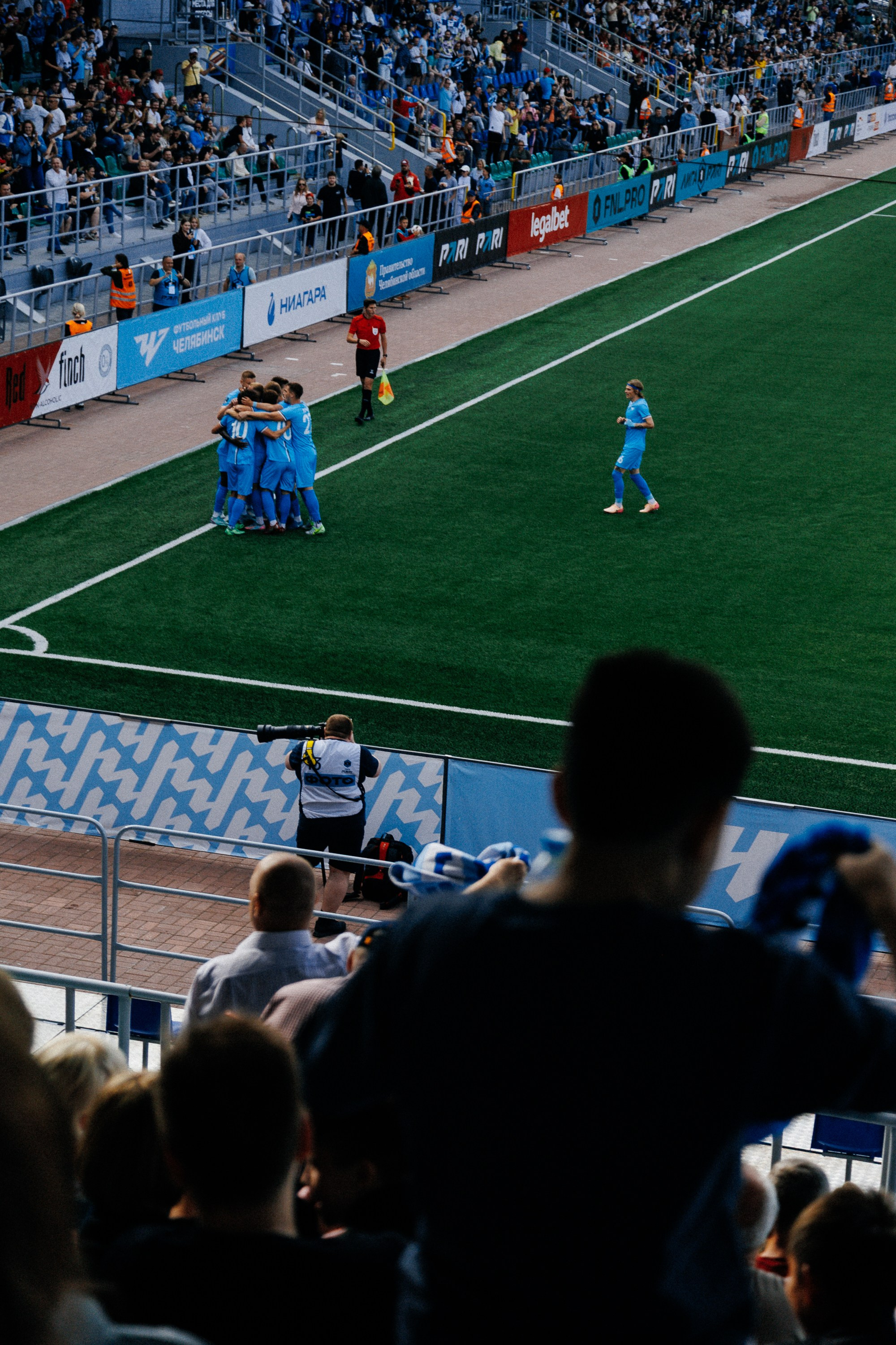 ФК ЧЕЛЯБИНСК Х ФК ВОЛГА. Репортажный фотограф Макс Брагин