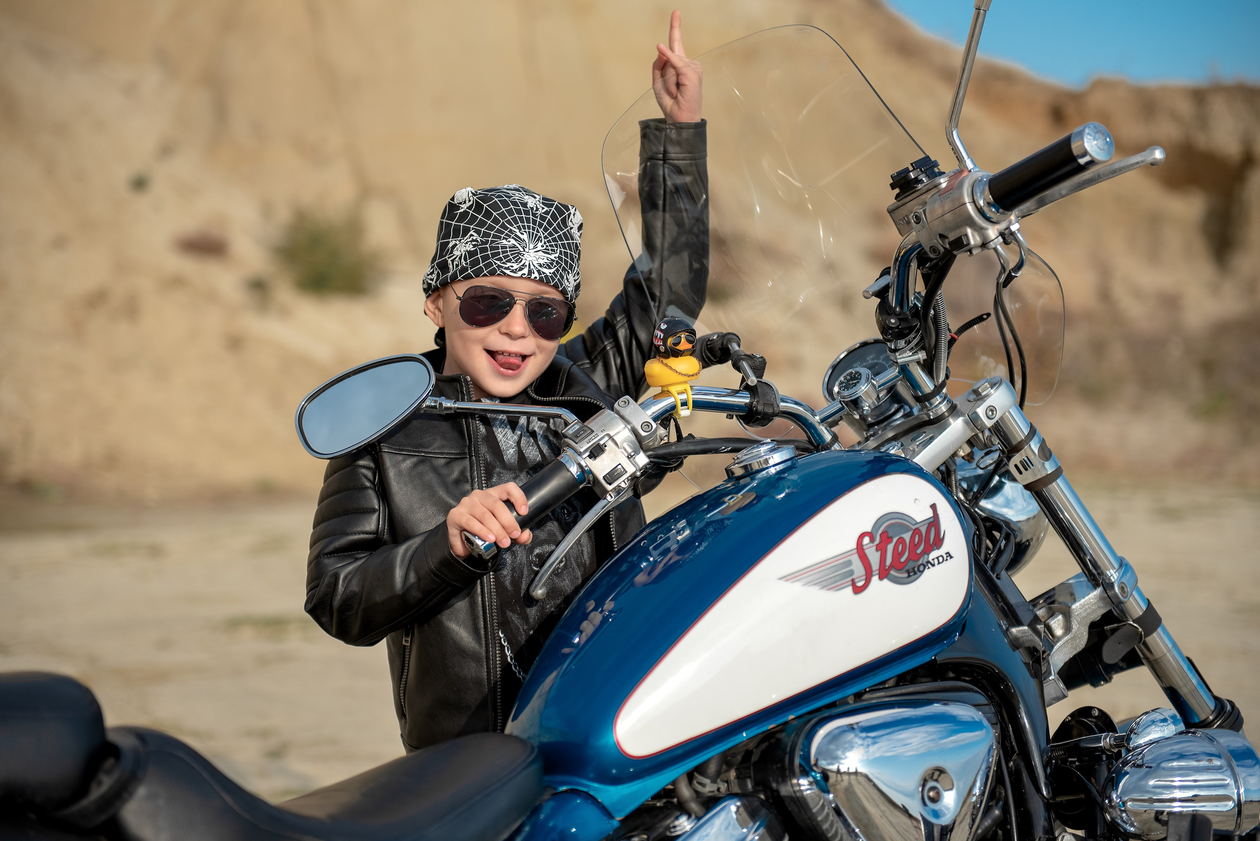 Юный байкер. Фотограф Саратов Юлия Петрова