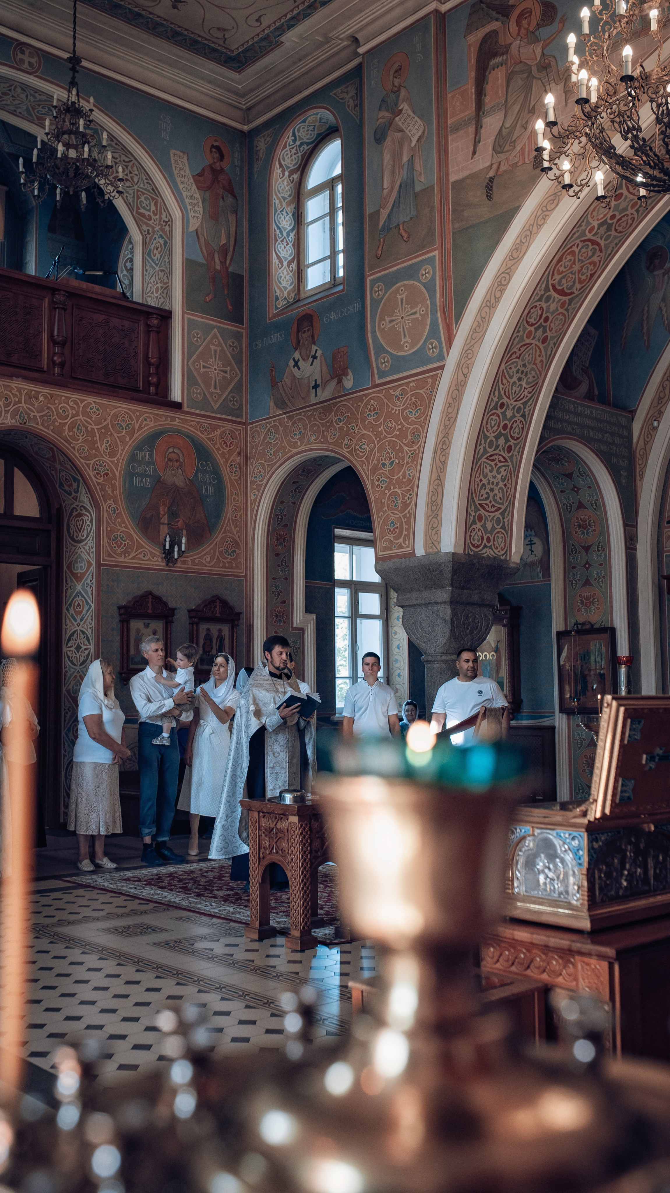 Сьемка крещения в Красноярске. Фотограф на крещение в Красноярске. Фотографы крещения/венчания  Красноярск Татьяна и Вячеслав Переваловы