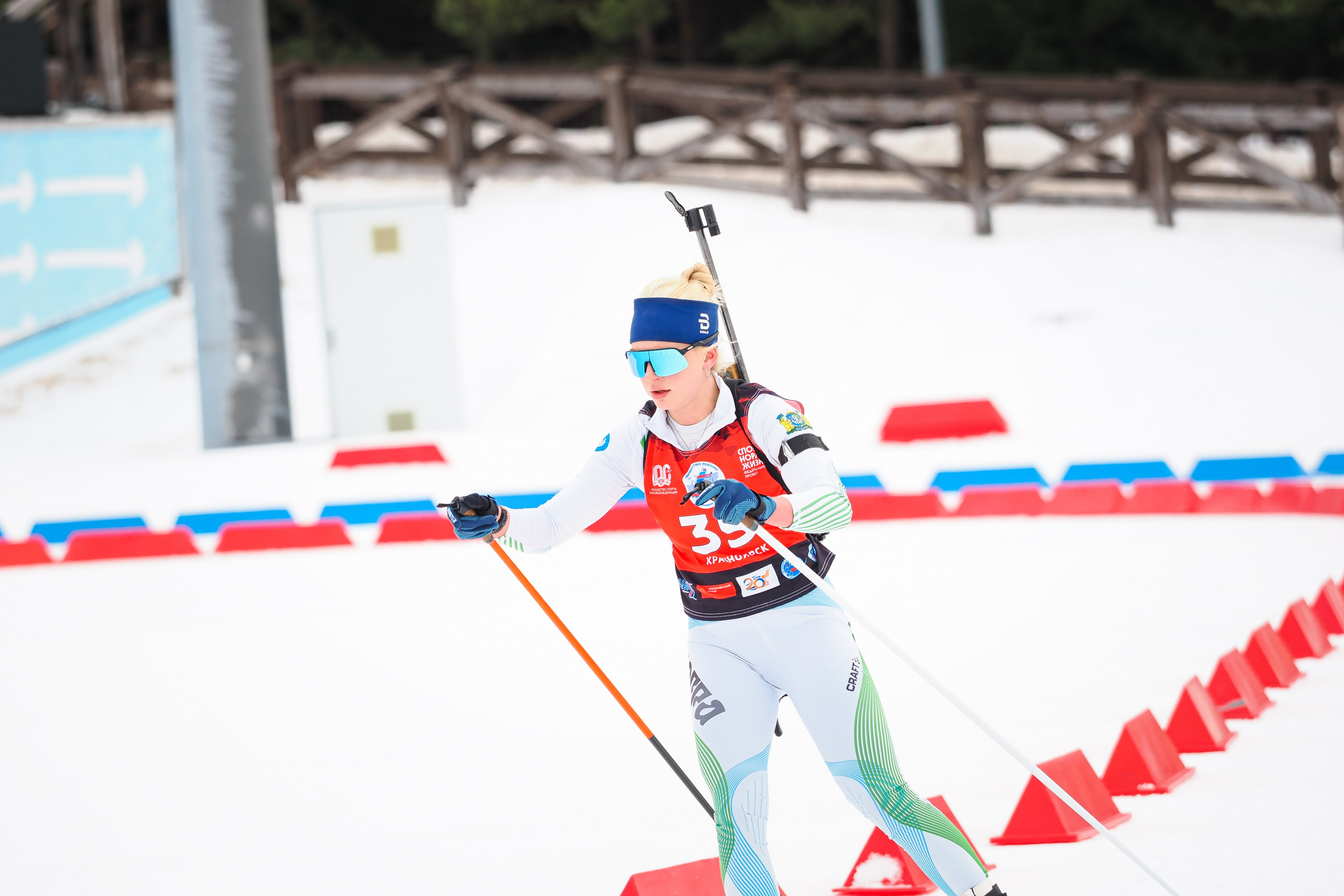 Биатлон / Первенство России. Репортажный фотограф Алексей Козьмин