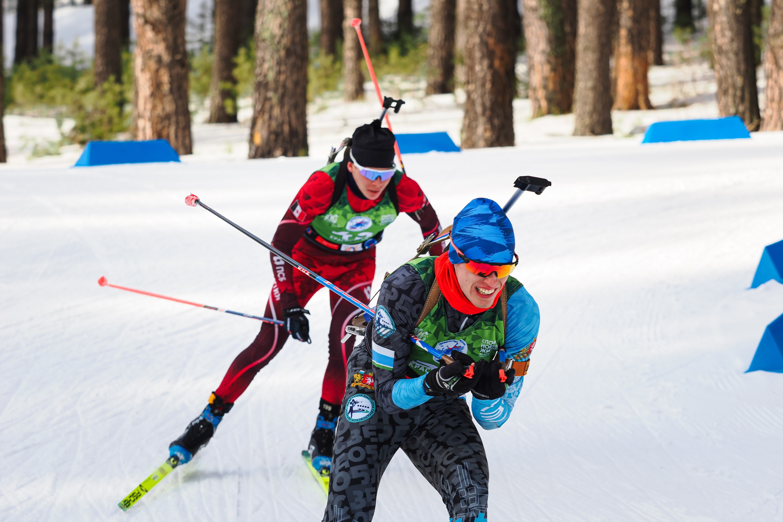 Биатлон / Первенство России. Репортажный фотограф Алексей Козьмин