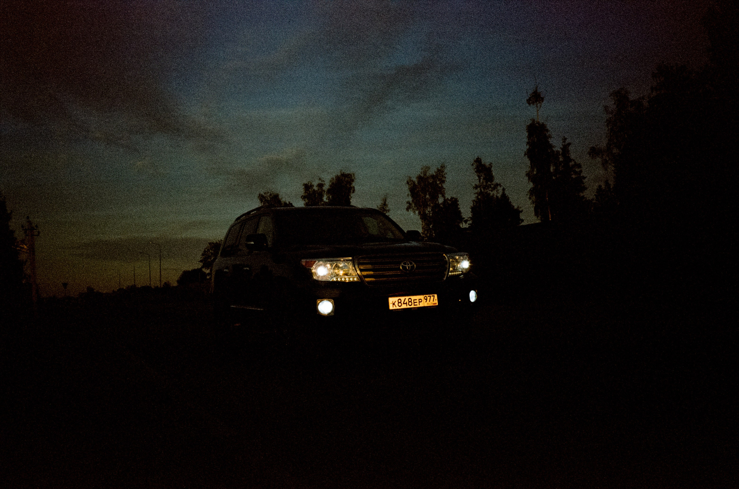 Ricoh MF-1 / Fujifilm X-tra 400 (просрочка) / Закат в Котово