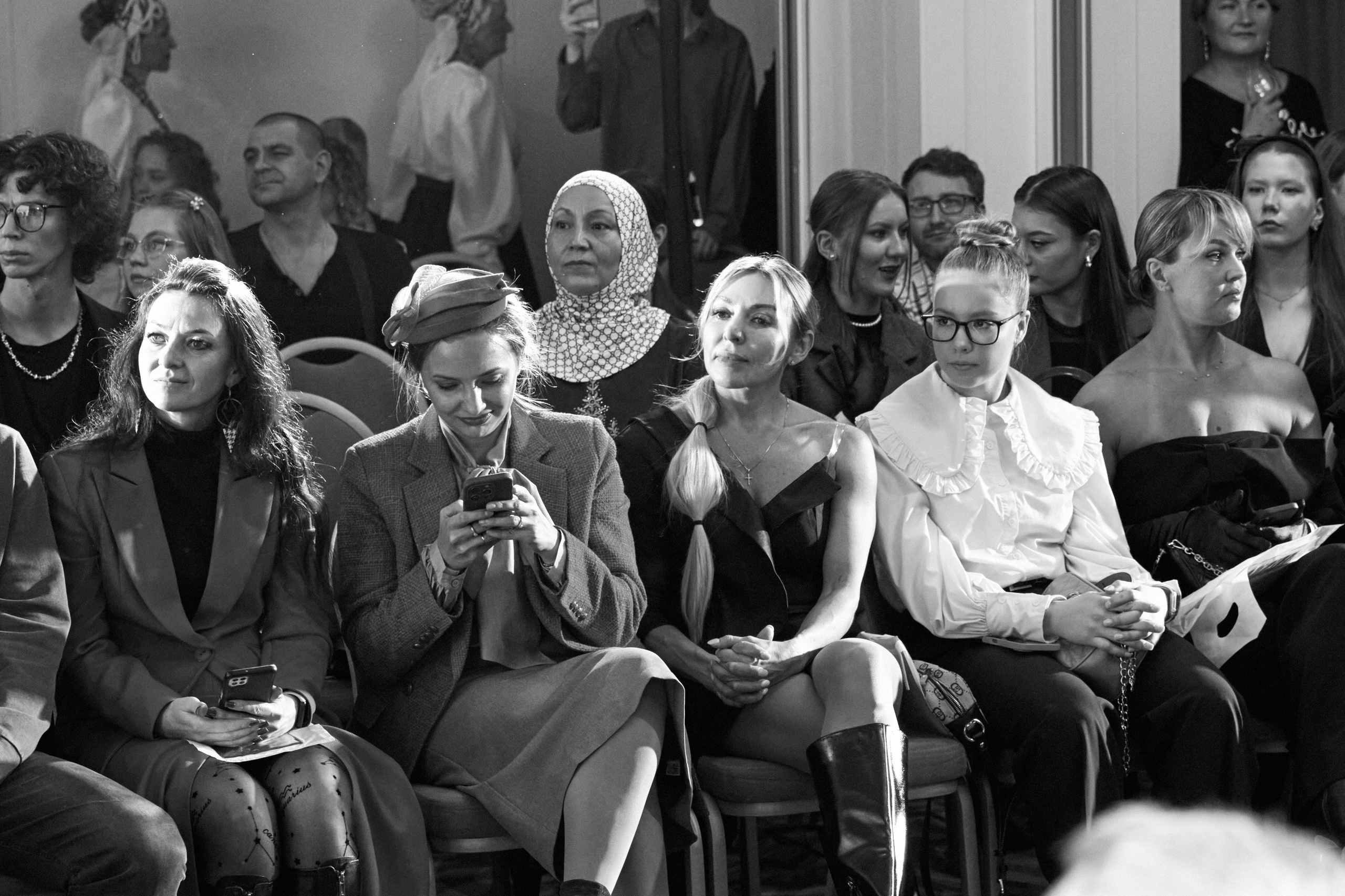 Жюри и зрители на 13 сезоне недели моды Фотограф Орешина Елена 