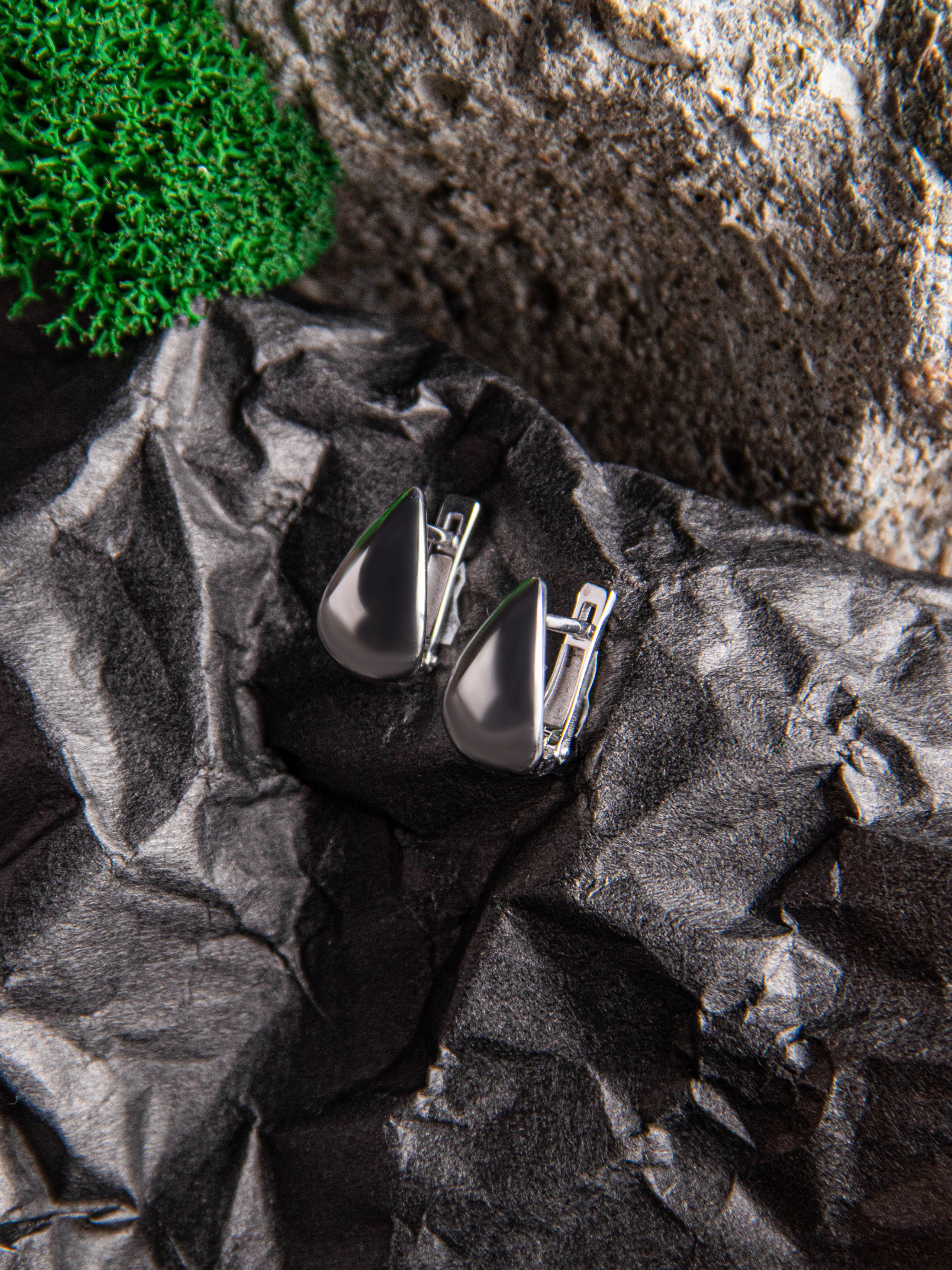 Серьги серебро. «Матрица»