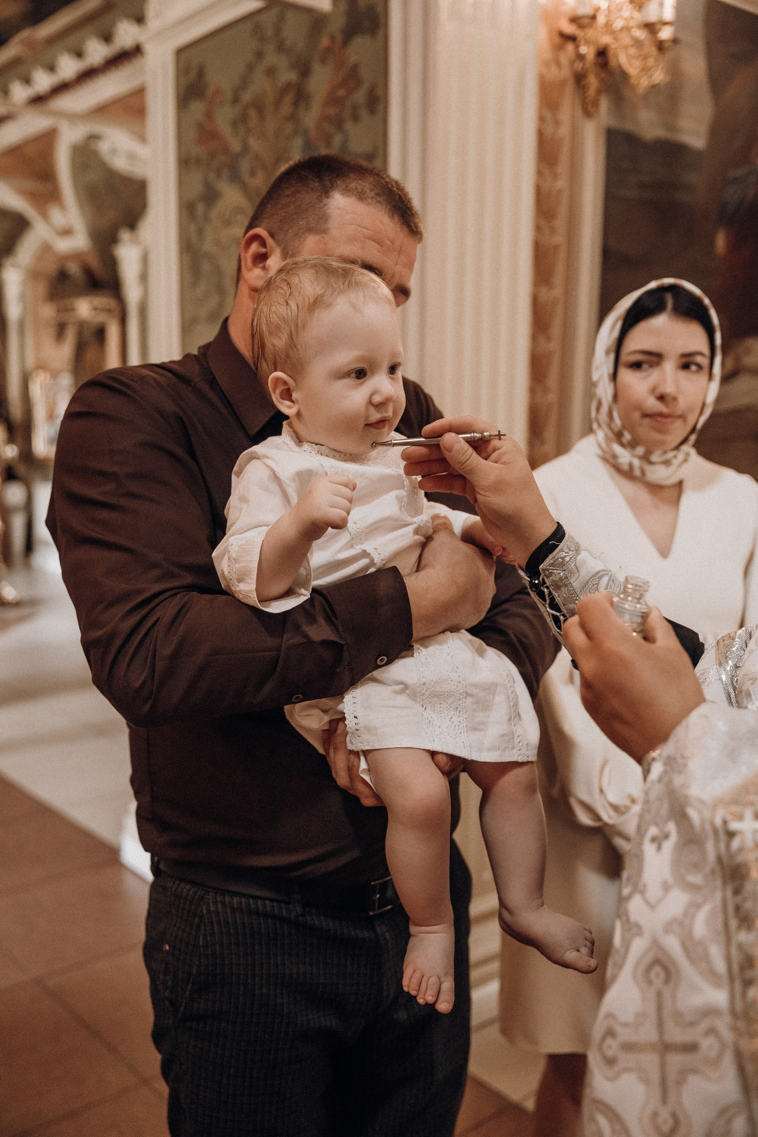 Крещение Демида. Семейный фотограф в Брянске Зурилина Екатерина