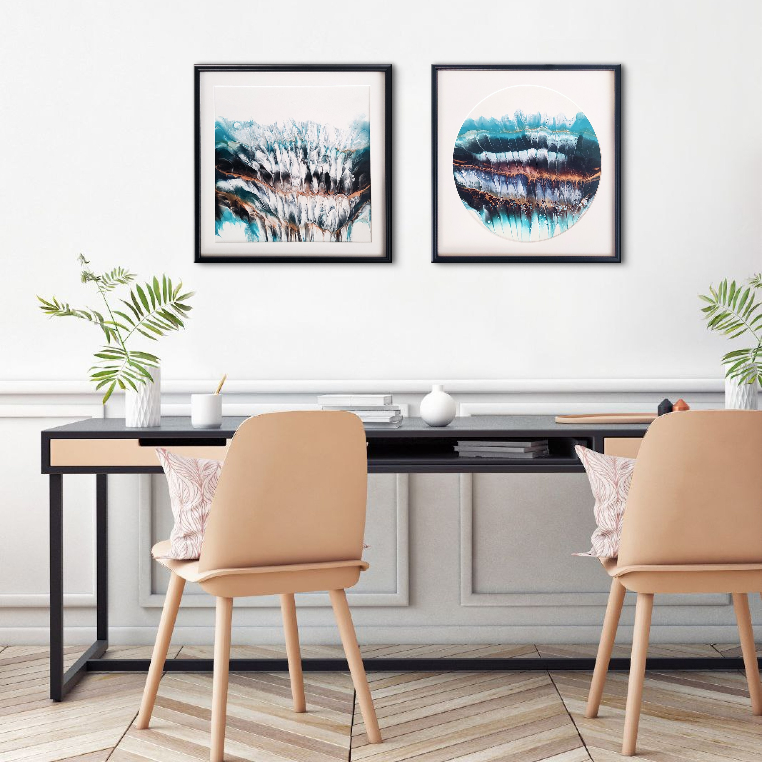 Абстракция. Художник Анастасия Кисткина, Петербург