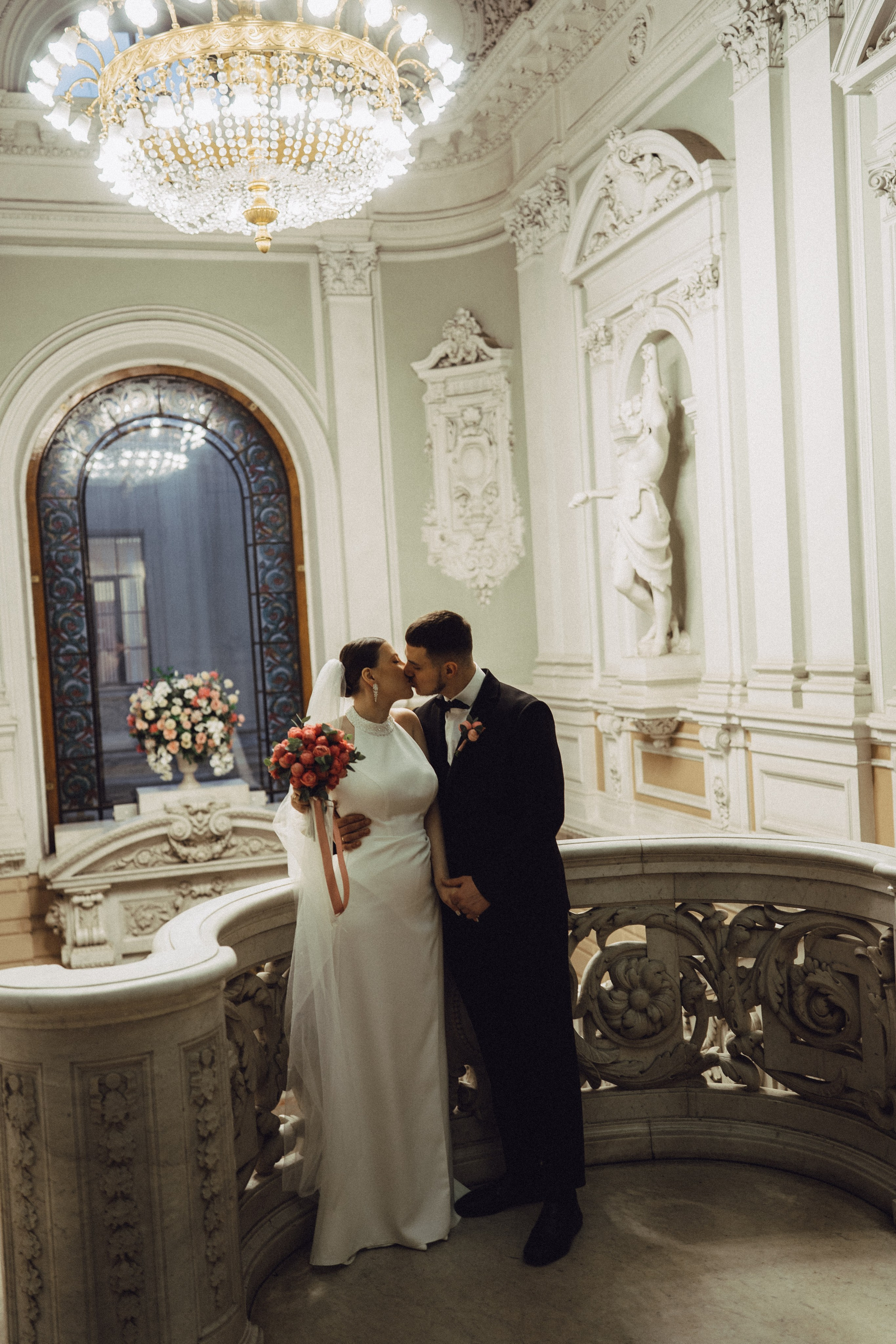 СВАДЕБНАЯ СЬЕМКА В ПЕВОМ ДВОРЦЕ БРАКОСОЧЕТАНИЯ. Профессиональный фотограф, Санкт-Петербург — Виктория Богомолова