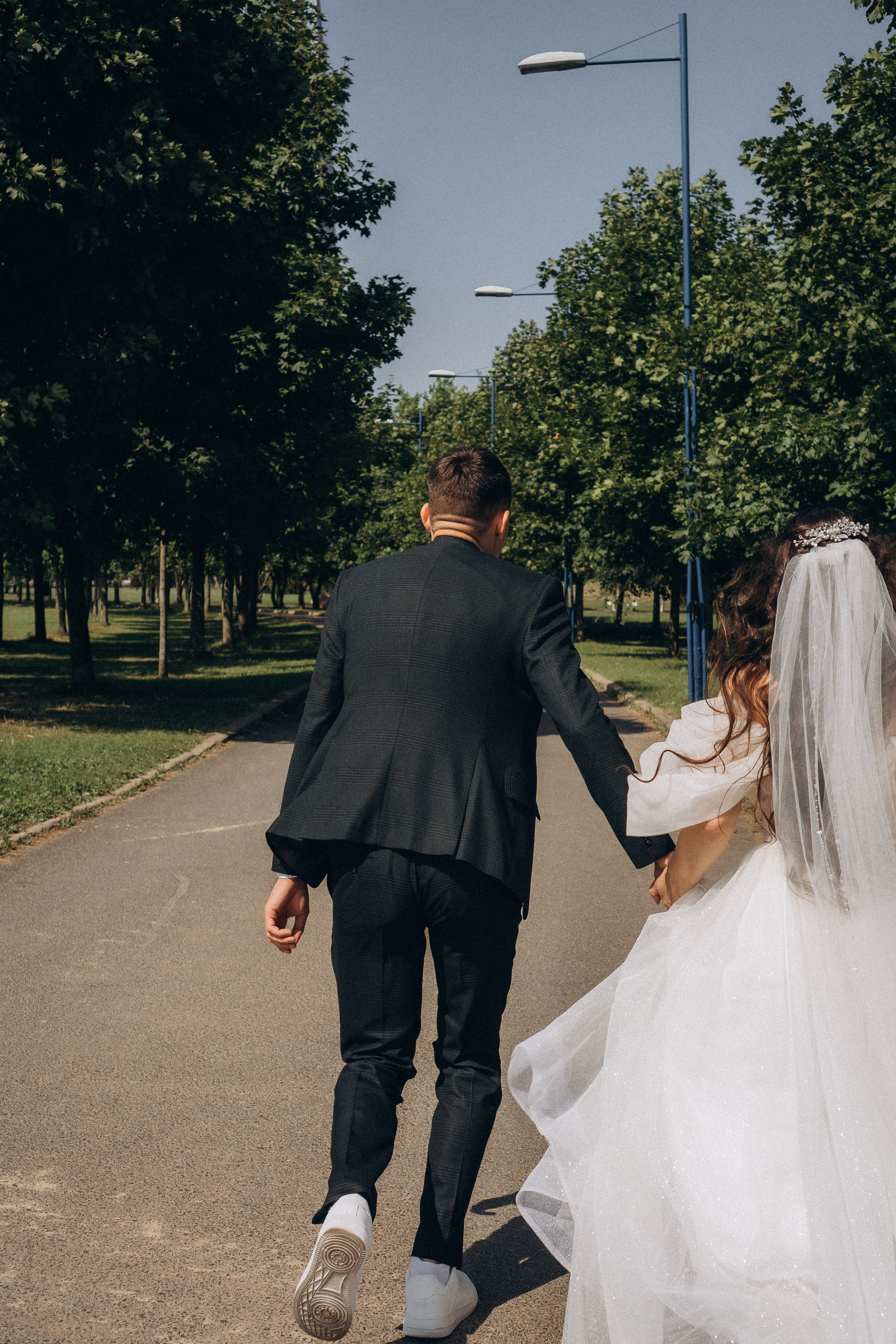 СВАДЕБНАЯ СЬЕМК В ПАРКЕ 300-ЛЕТИЯ. Профессиональный фотограф, Санкт-Петербург — Виктория Богомолова