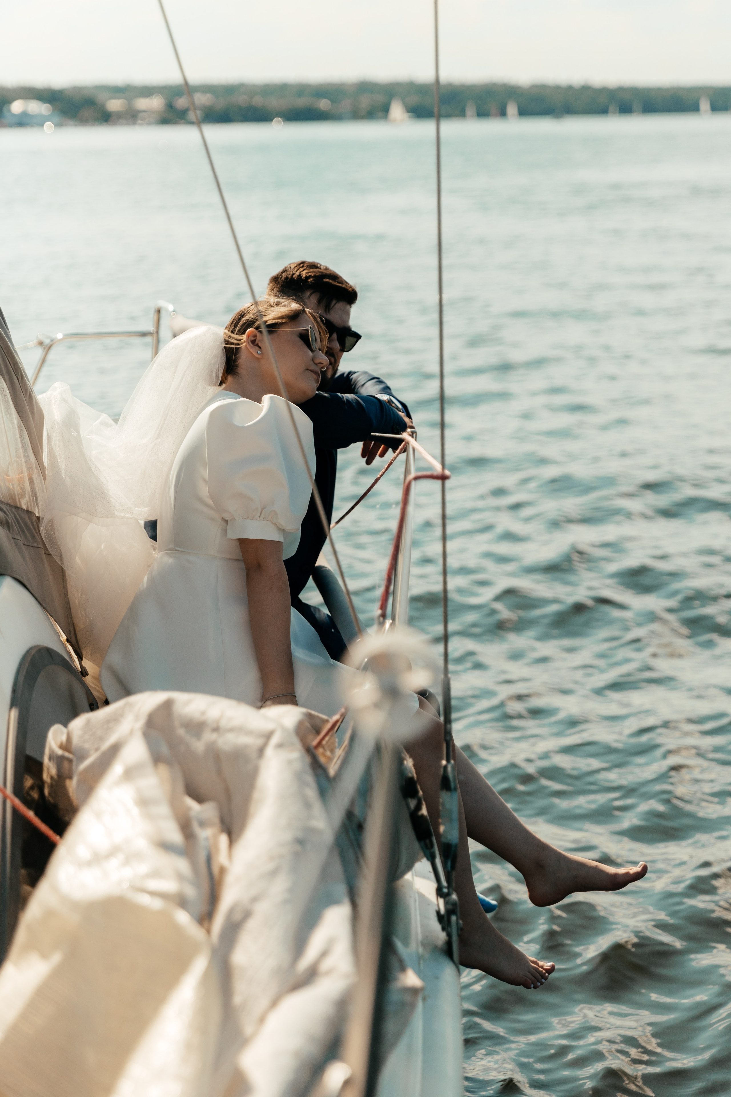 Настя и Витя | Rodina Yaht Club. Свадебный фотограф Ангелина Зотова | Обнинск, Москва, Калуга