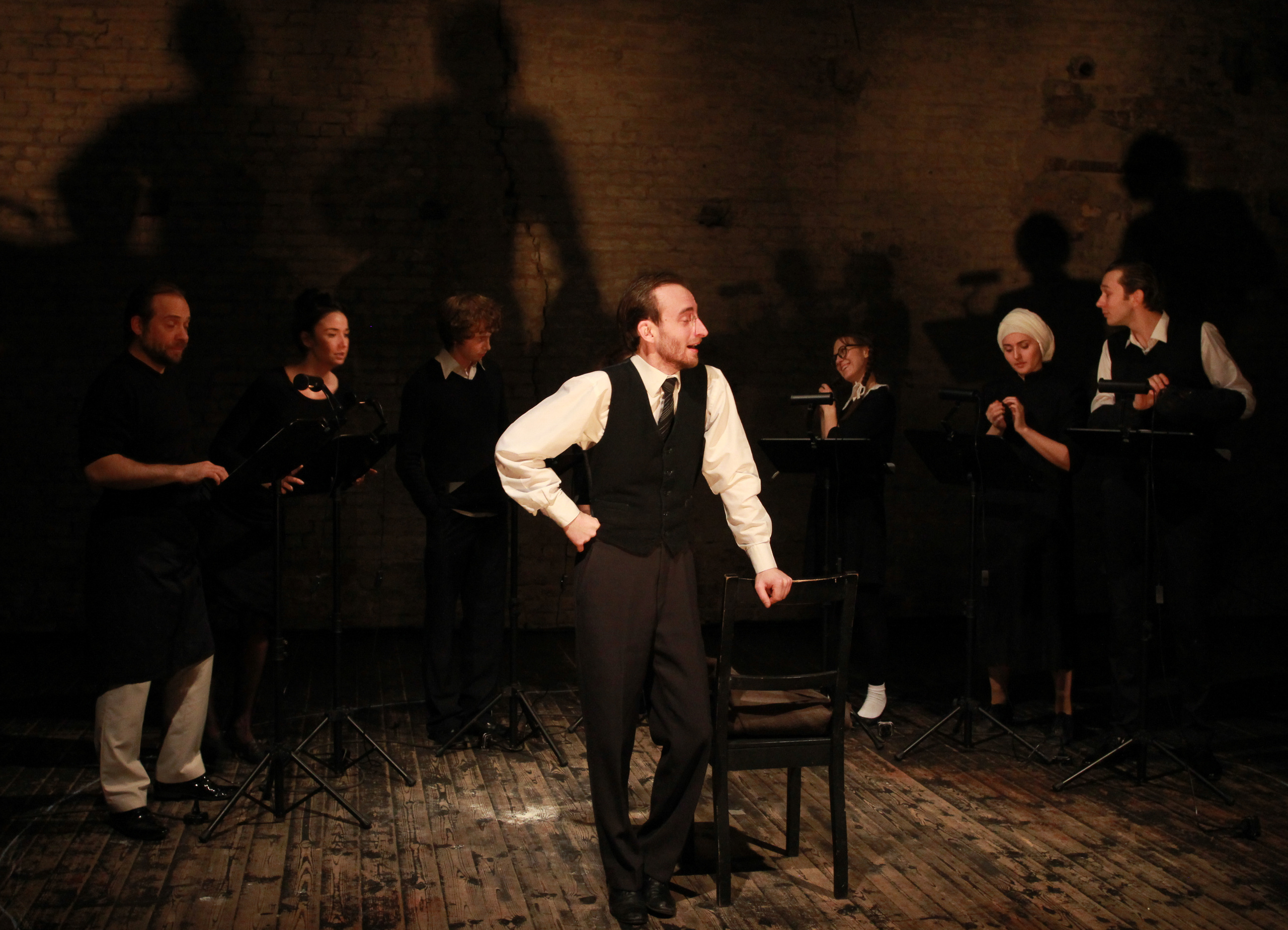 «Анна Франк», Театр ЦЕХЪ, Санкт-Петербург. Фоторепортаж. Театральная фотосъёмка