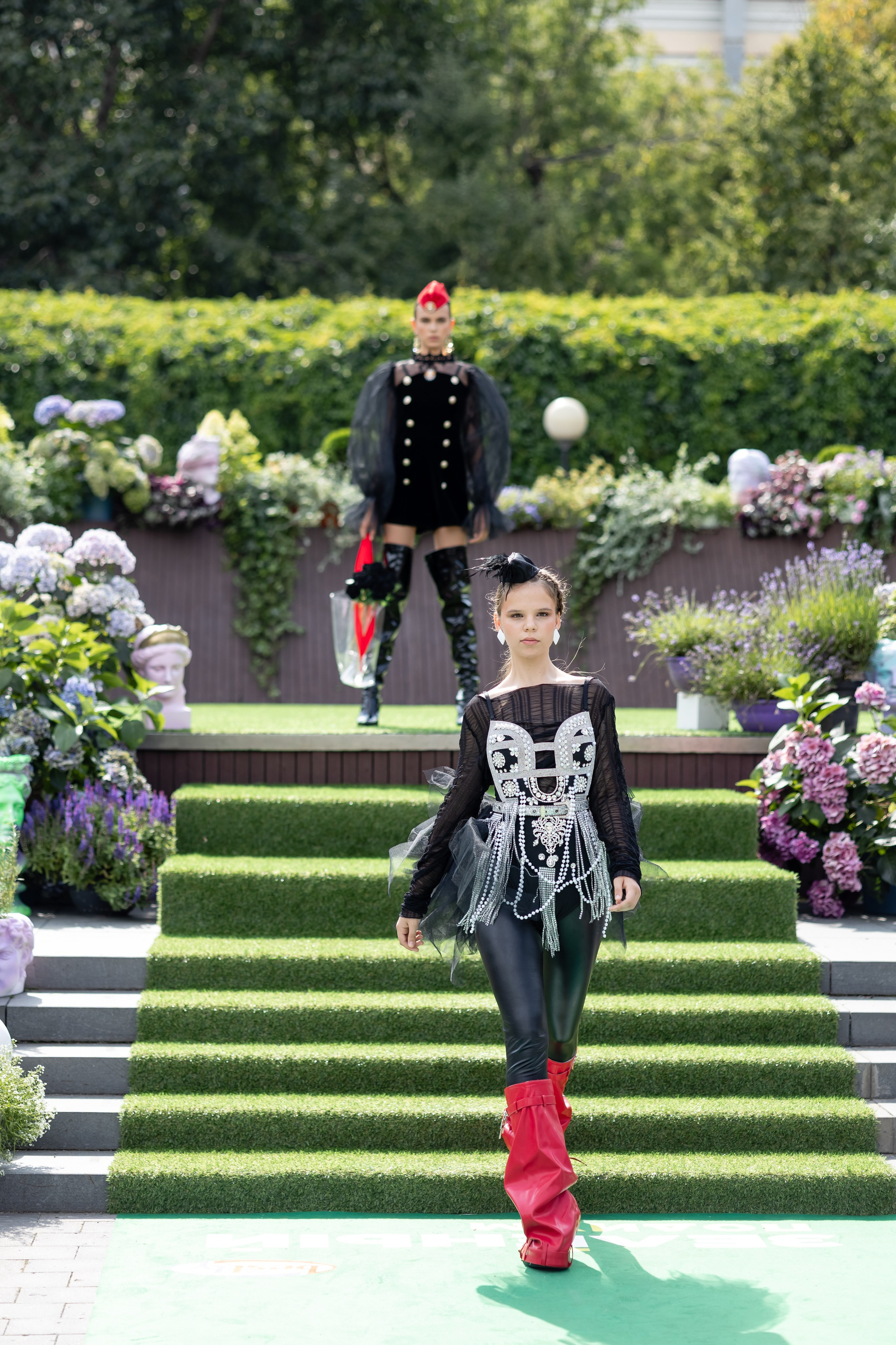 Зеленый подиум (KIDS REVOLUTION и GIZA). Татьяна Чернышова свадебный фотограф Москва