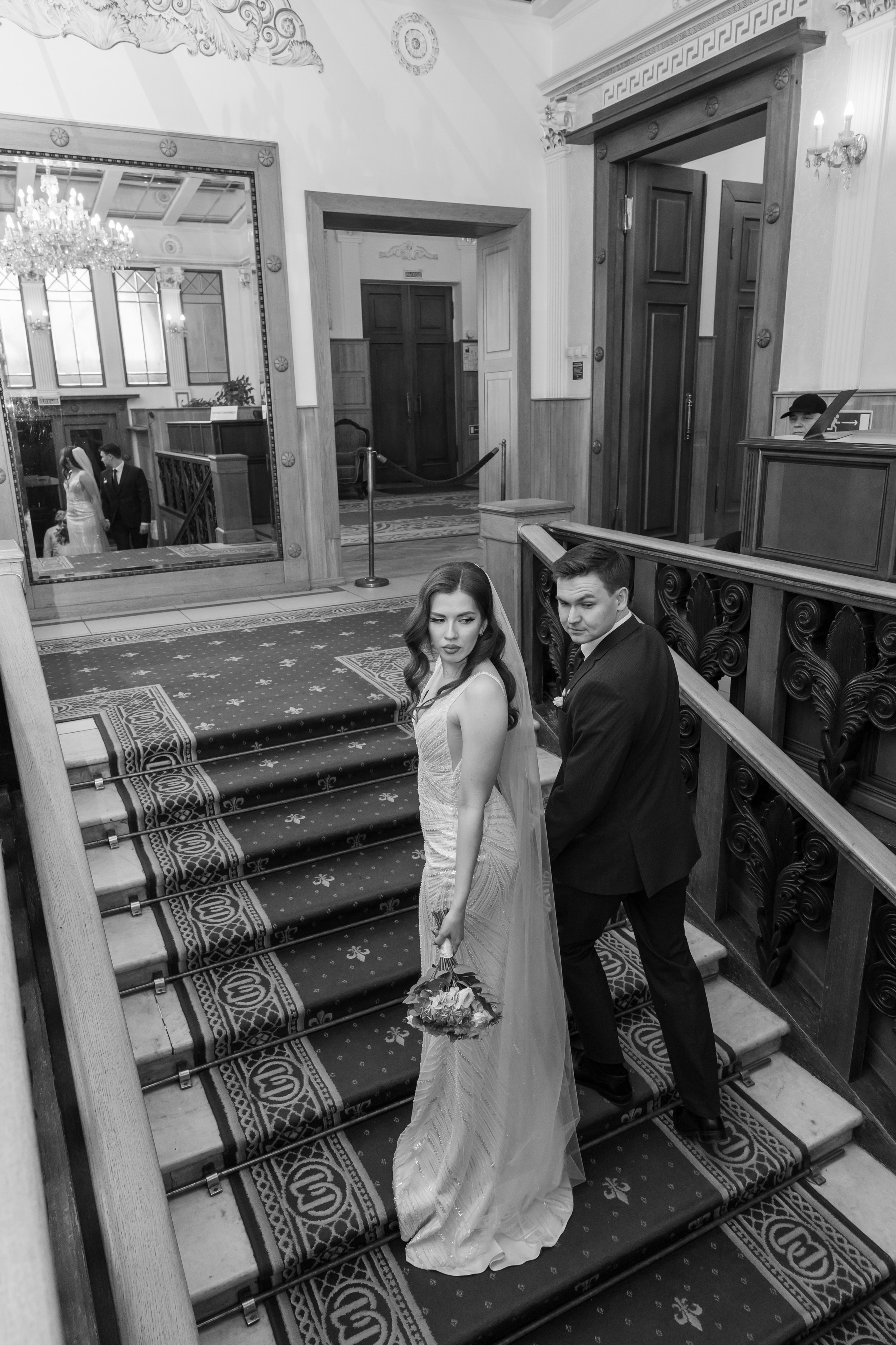 Даша и Дима, Грибоедовский ЗАГС. Свадебный и репортажный фотограф (Москва, Королев и другие)