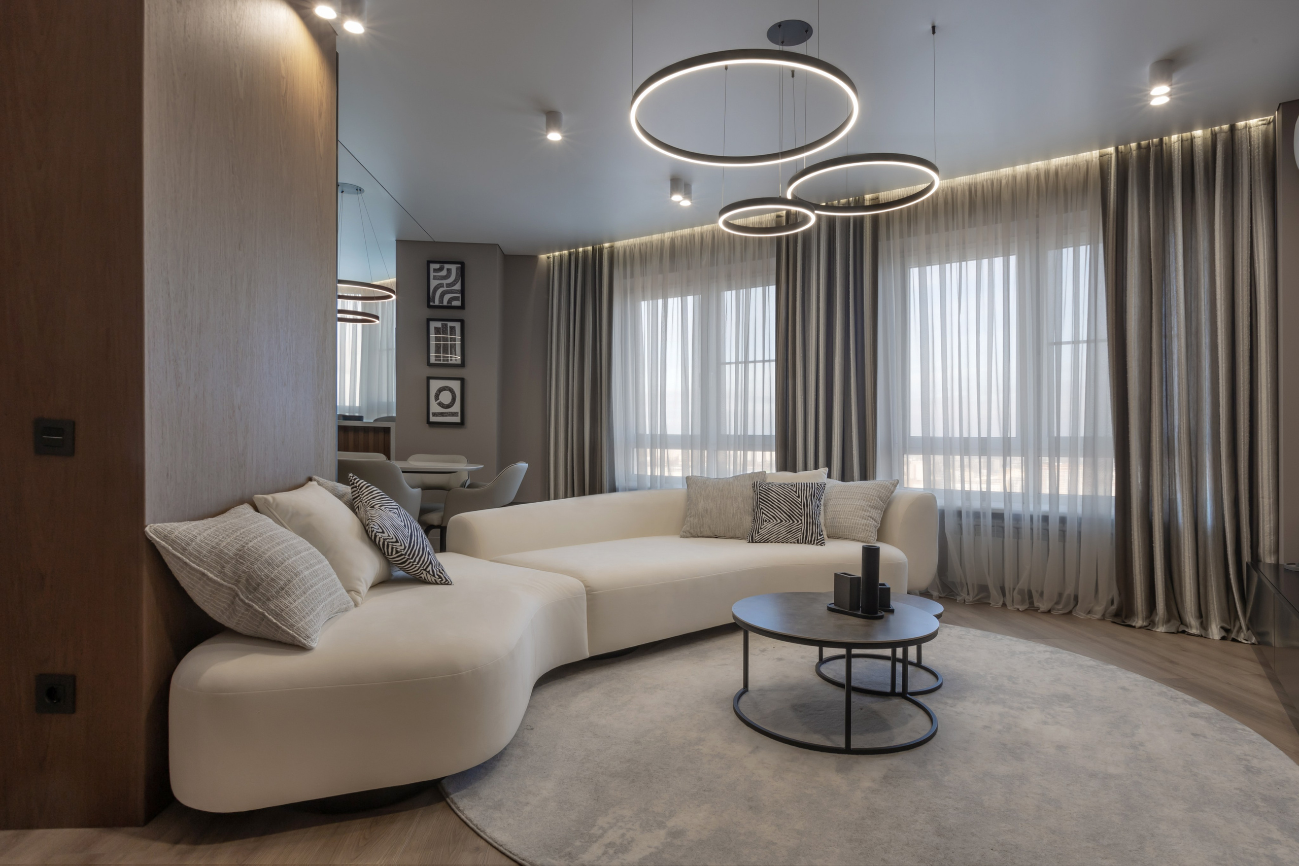 Квартира с дизайнерским ремонтом