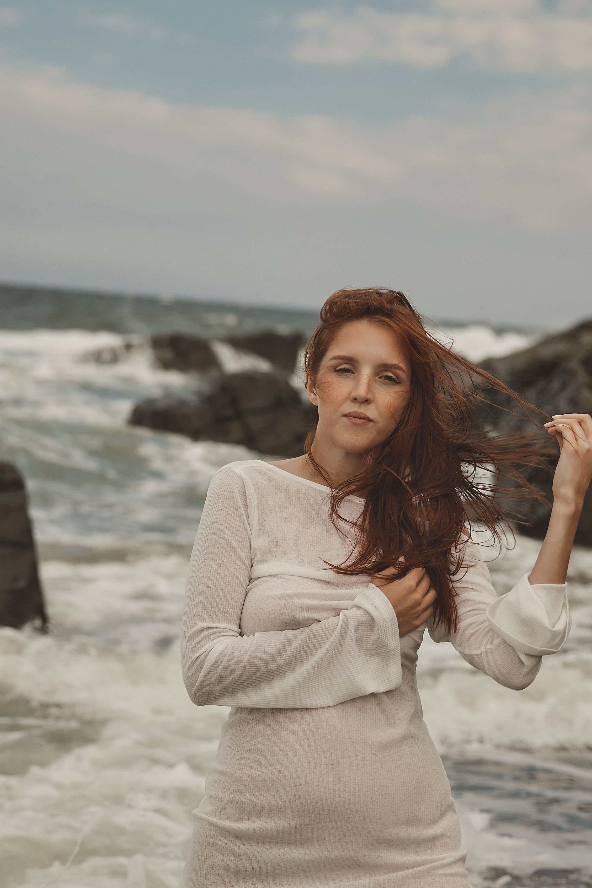 Анастасия_море. Фотограф женского портрета, беременности и материнства Харькова Елена