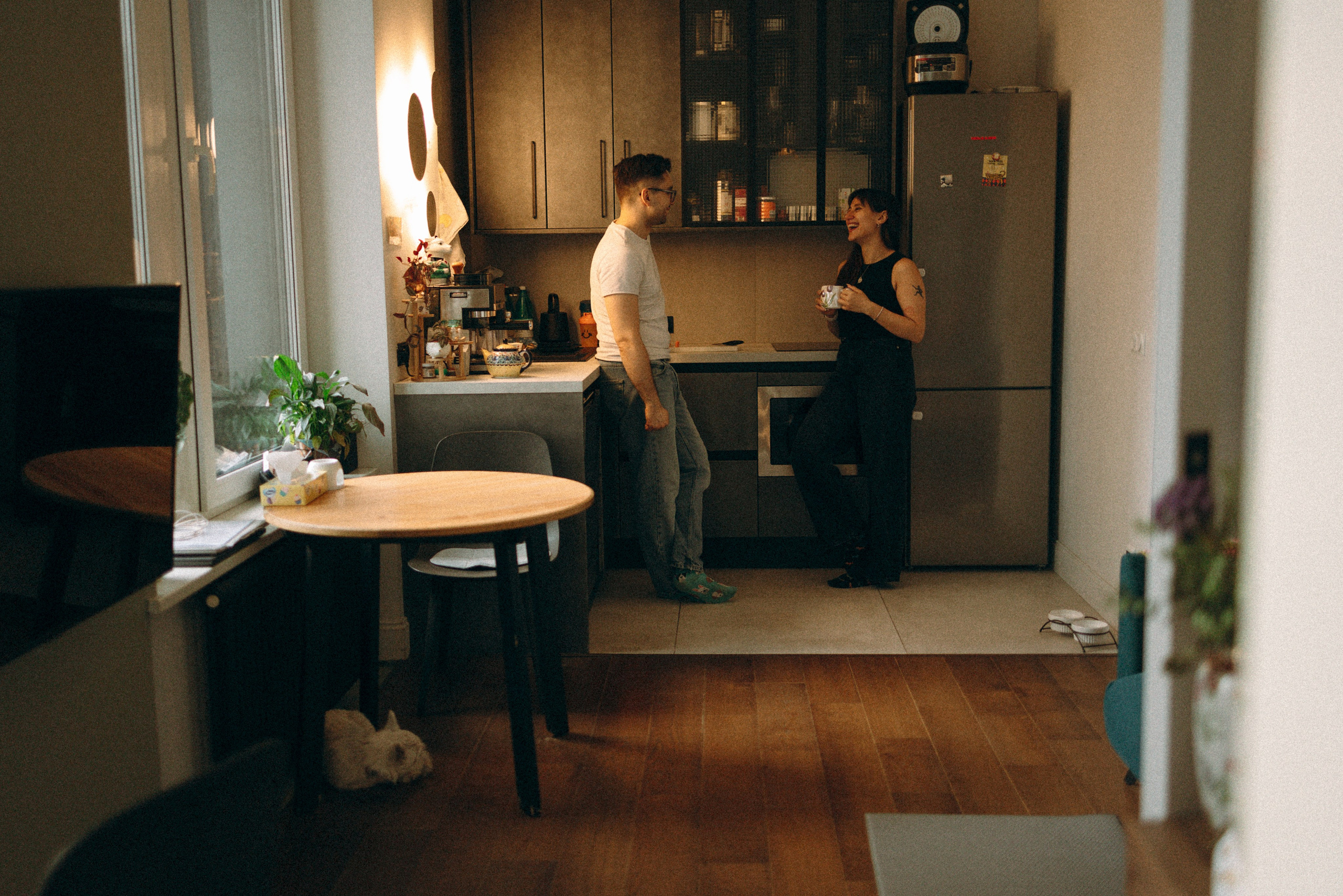 Снежуля, Мари и Саша. Фотограф анималист Анастасия Пикей