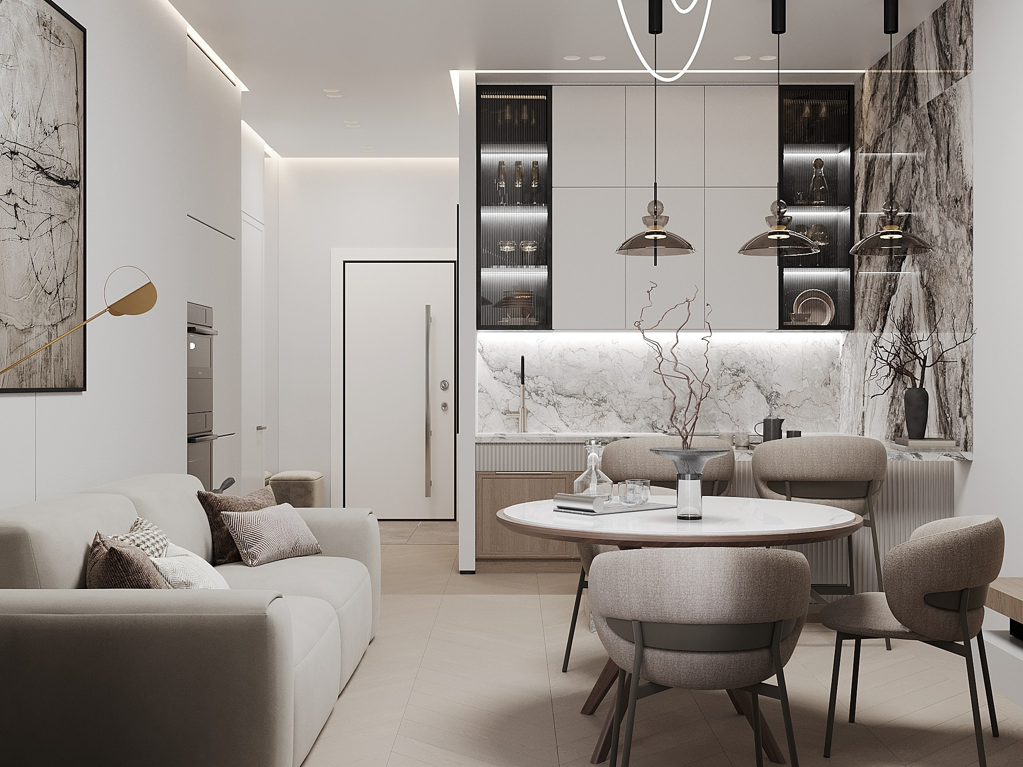 ЖК «Сердце столицы». Hedonist design. Дизайн интерьера комфорт и бизнес класса. Москва и весь мир