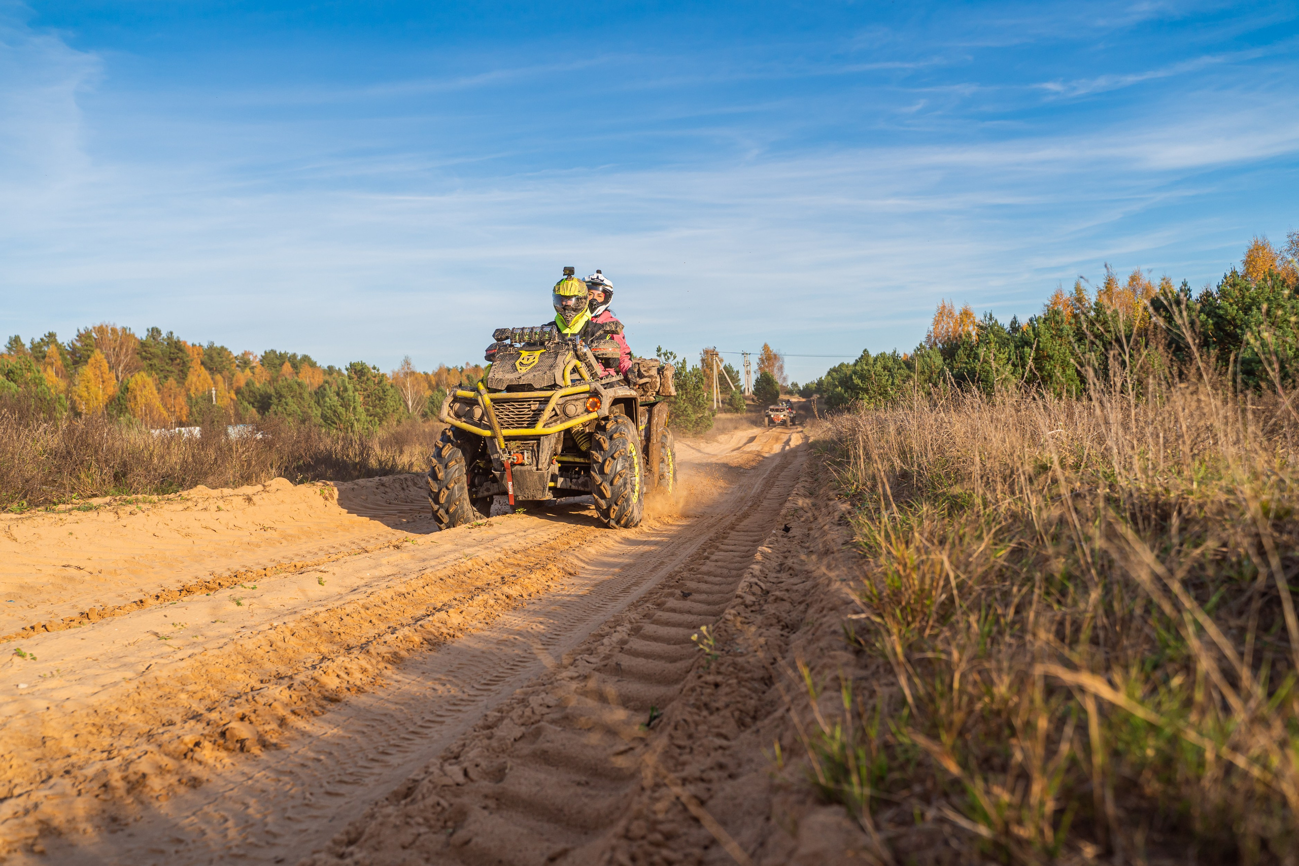 Квадровыезд- фоторепортаж Псковская область. Свадебный, семейный, портретный, репортажный фотограф в Санкт-Петербурге