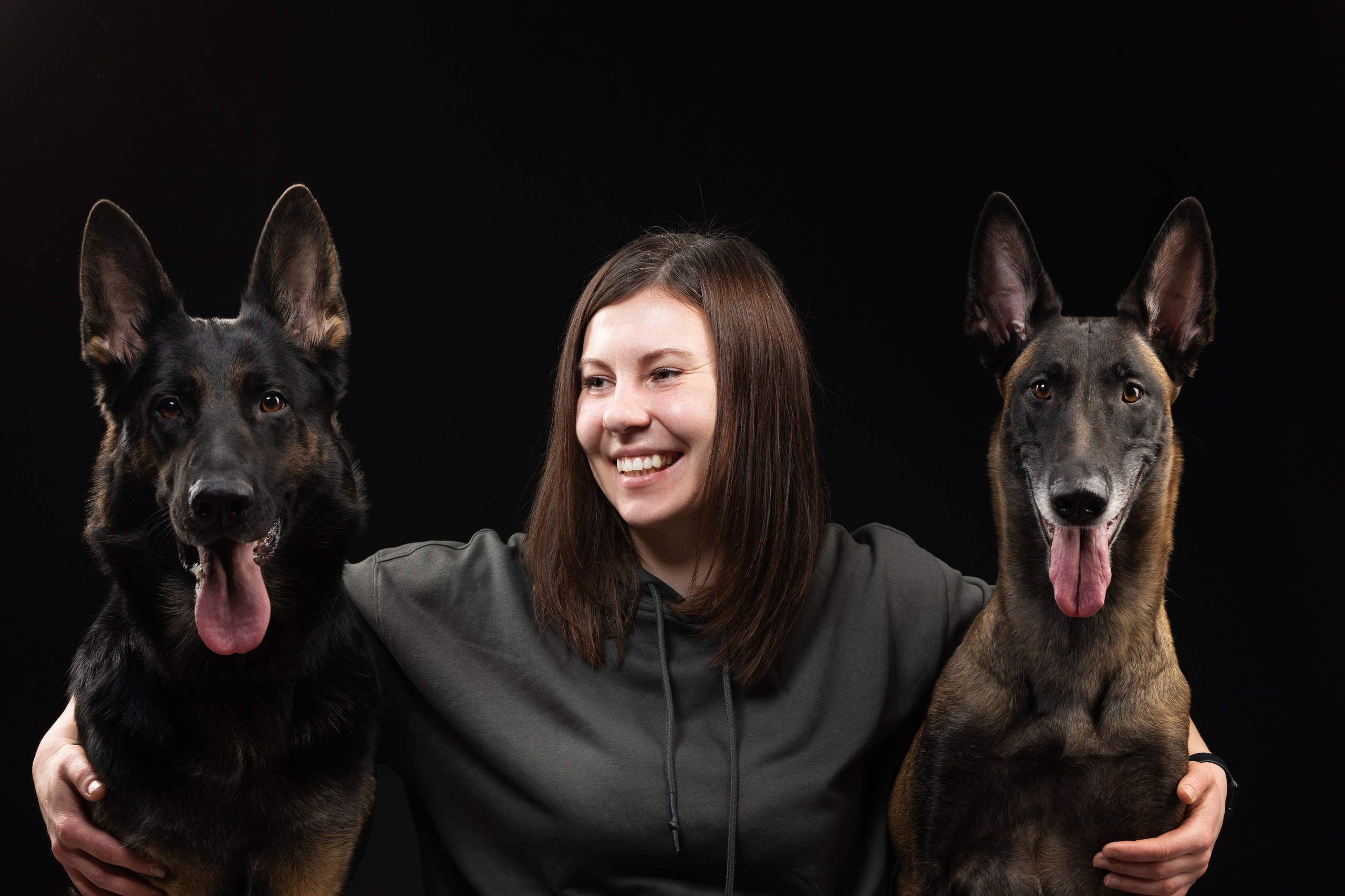 Жара и Делфи. Фотограф анималист Осипчикова Мария