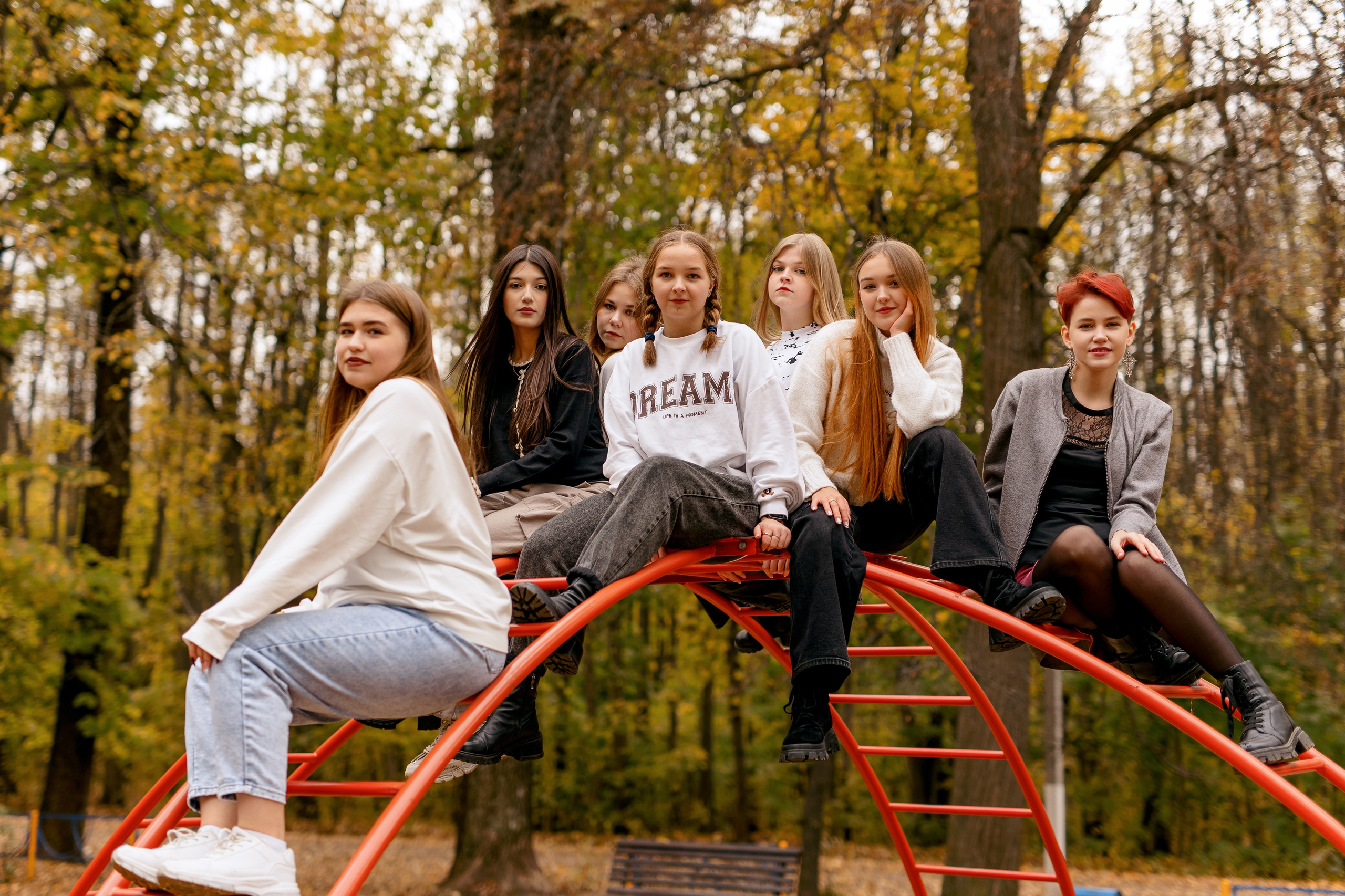 11 класс осенью в роще. Свадебный и семейный фотограф в Туле и области Маша Костина