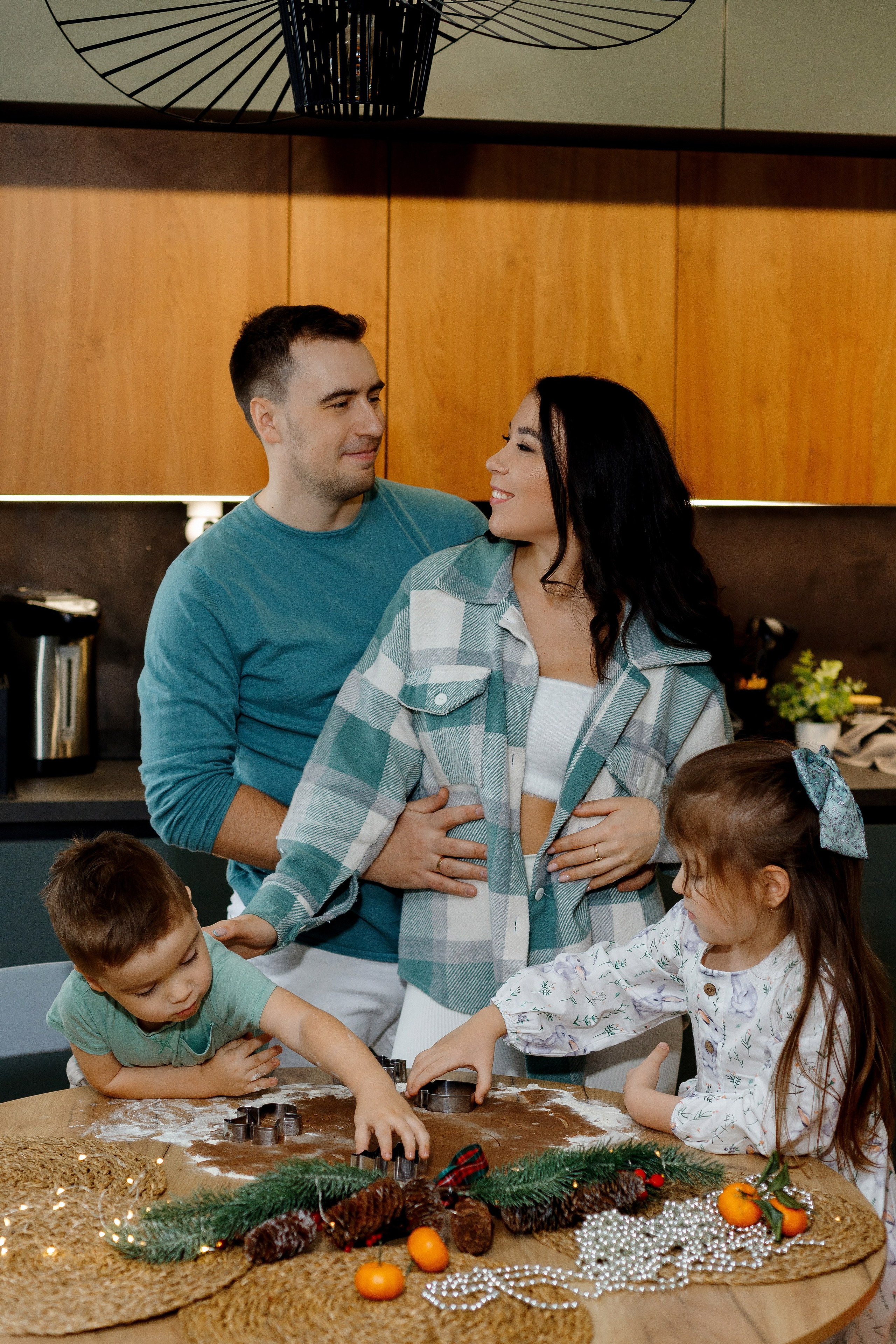 Предновогодняя домашняя фотосессия. Фотограф Александра Сыщенко