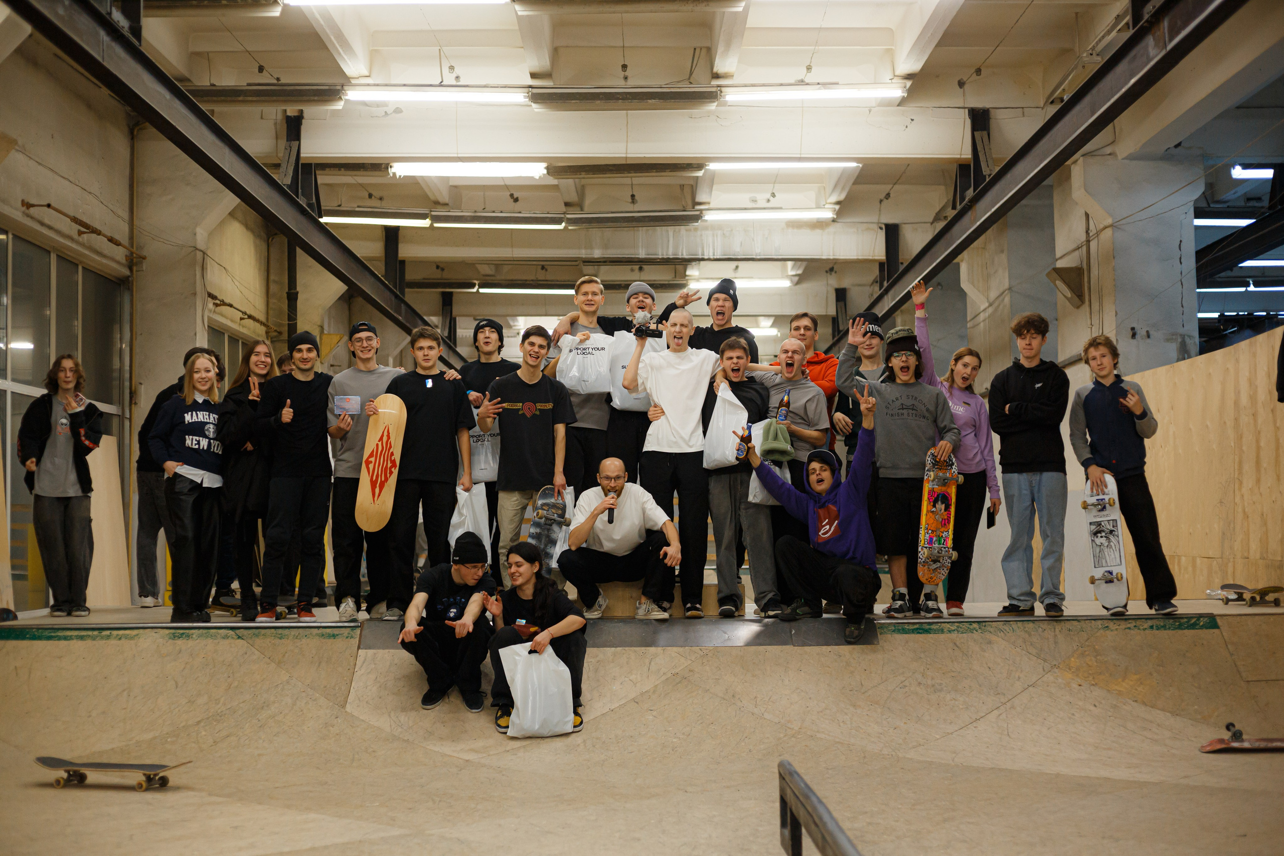 Репортажная съёмка в Перми – соревнования по скейтбордингу.